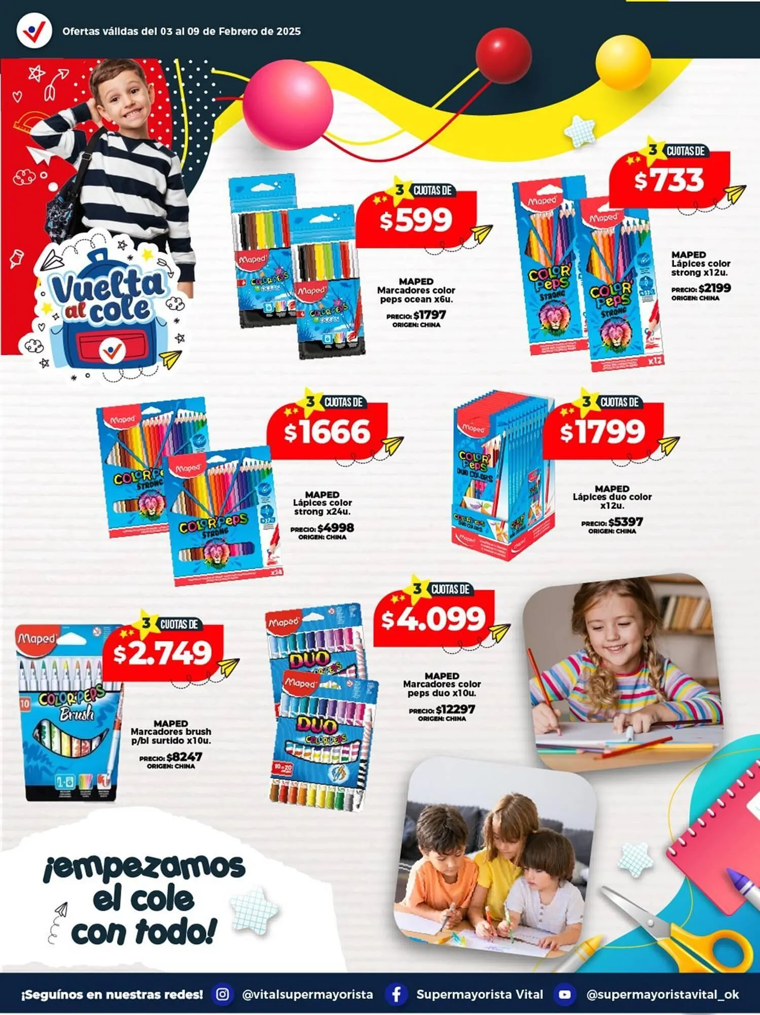 Ofertas de Catálogo Supermayorista Vital 3 de febrero al 9 de febrero 2025 - Página 6 del catálogo