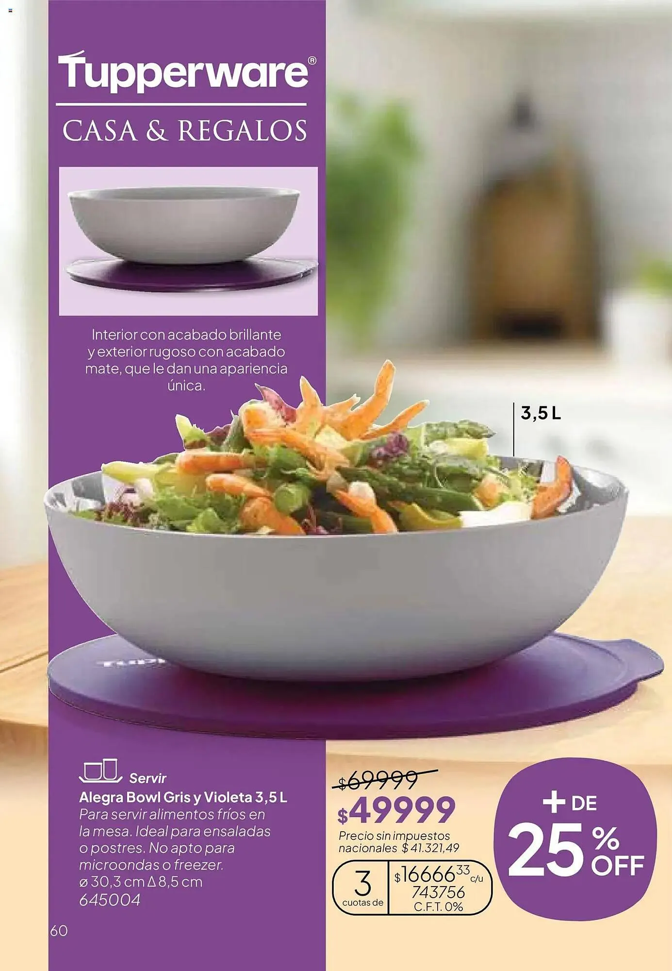 Ofertas de Folleto Tupperware 9 de marzo al 31 de marzo 2026 - Página 61 del catálogo