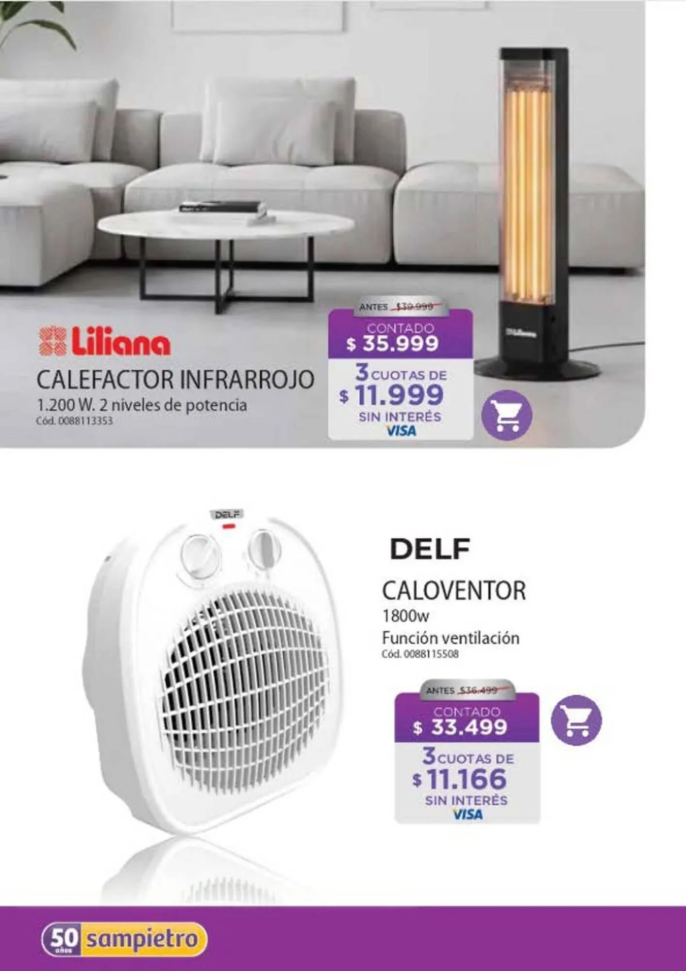 Ofertas de Catálogo Sampietro 15 de abril al 30 de abril 2026 - Página 12 del catálogo