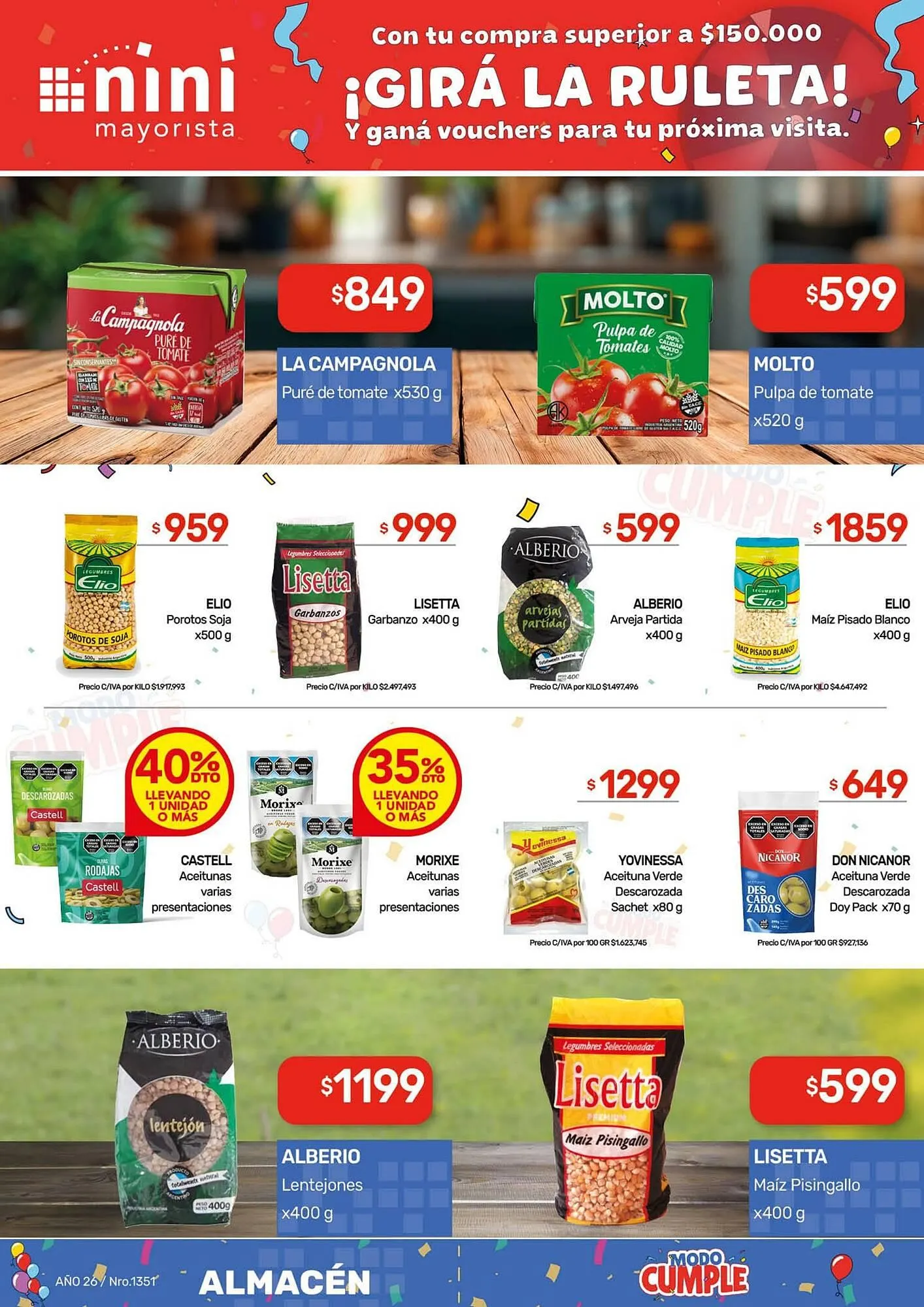 Ofertas de Catálogo Nini Mayorista 16 de marzo al 22 de marzo 2026 - Página 25 del catálogo