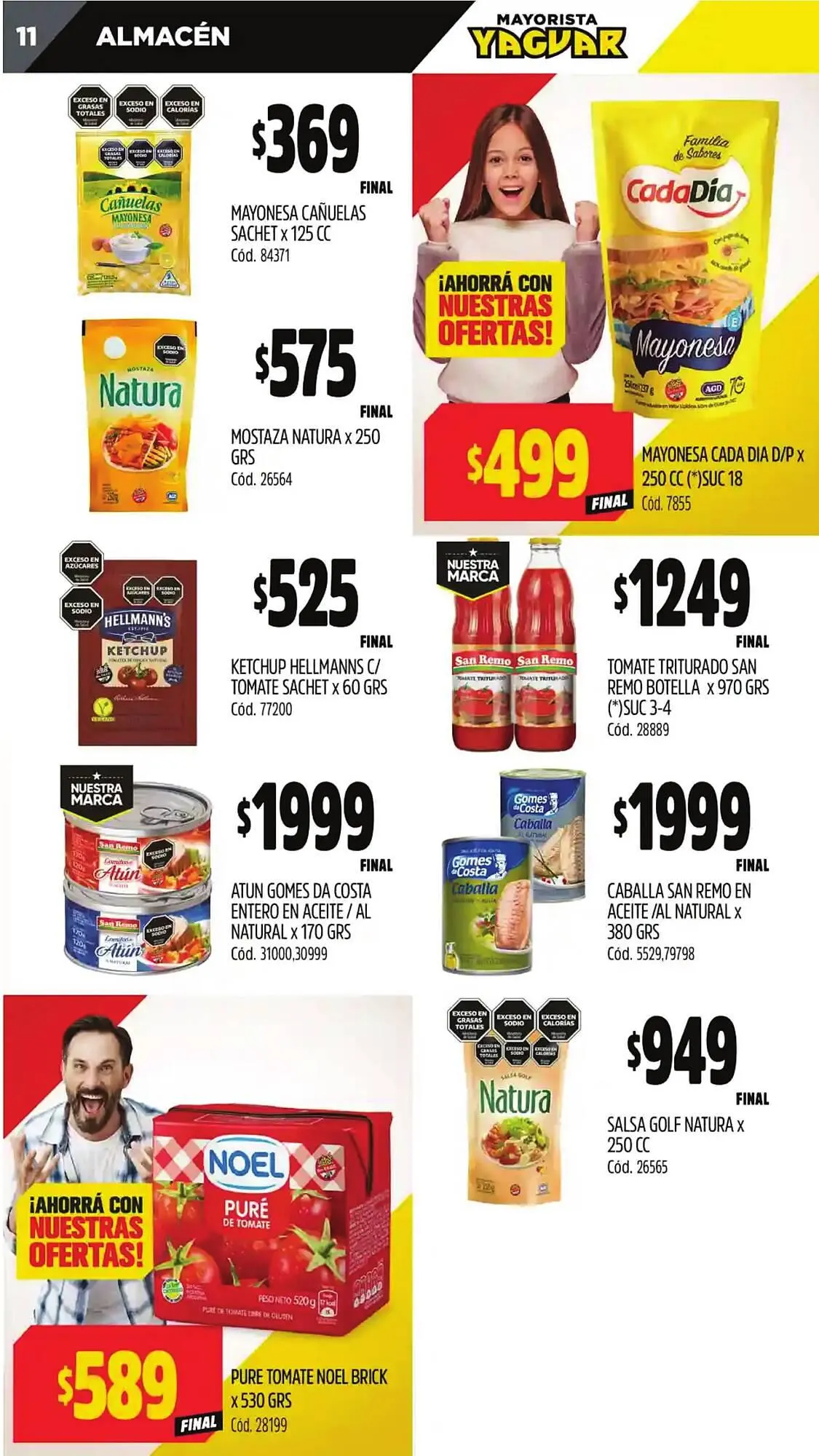 Ofertas de Catálogo Supermercados Yaguar 10 de marzo al 16 de marzo 2025 - Página 11 del catálogo