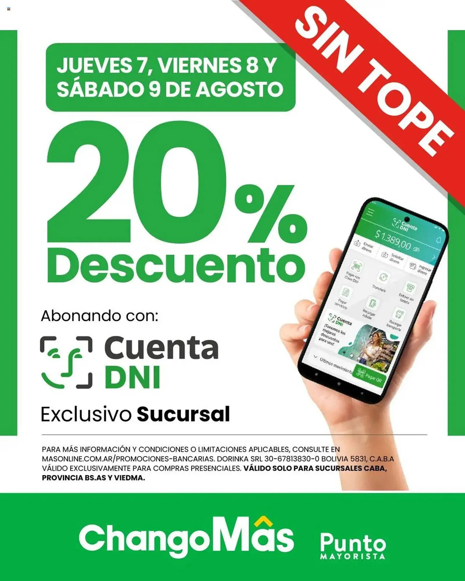 Ofertas de Catálogo Punto Mayorista 7 de agosto al 9 de agosto 2025 - Página 1 del catálogo