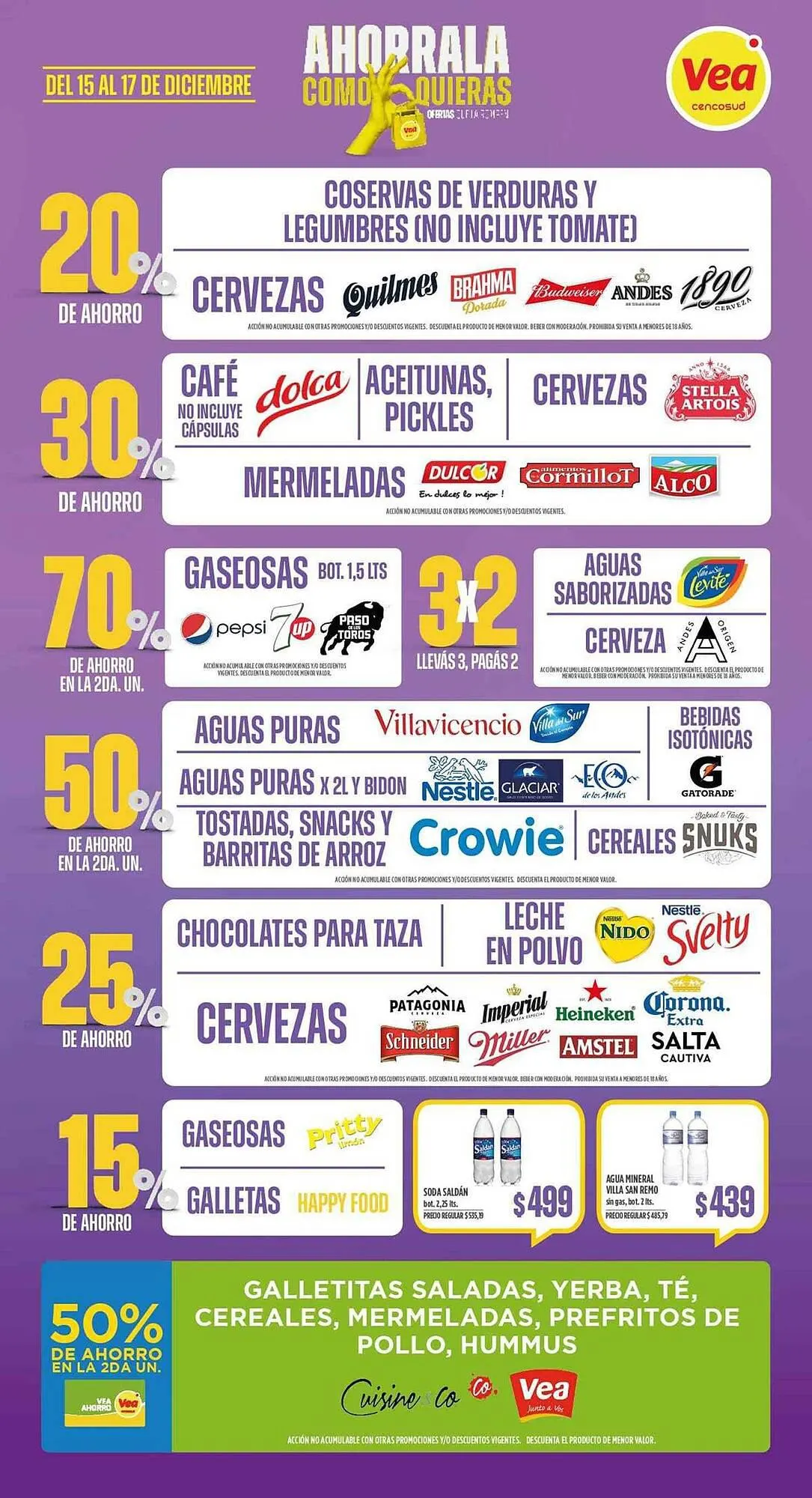 Ofertas de Catálogo Supermercados Vea 15 de diciembre al 17 de diciembre 2023 - Página 4 del catálogo
