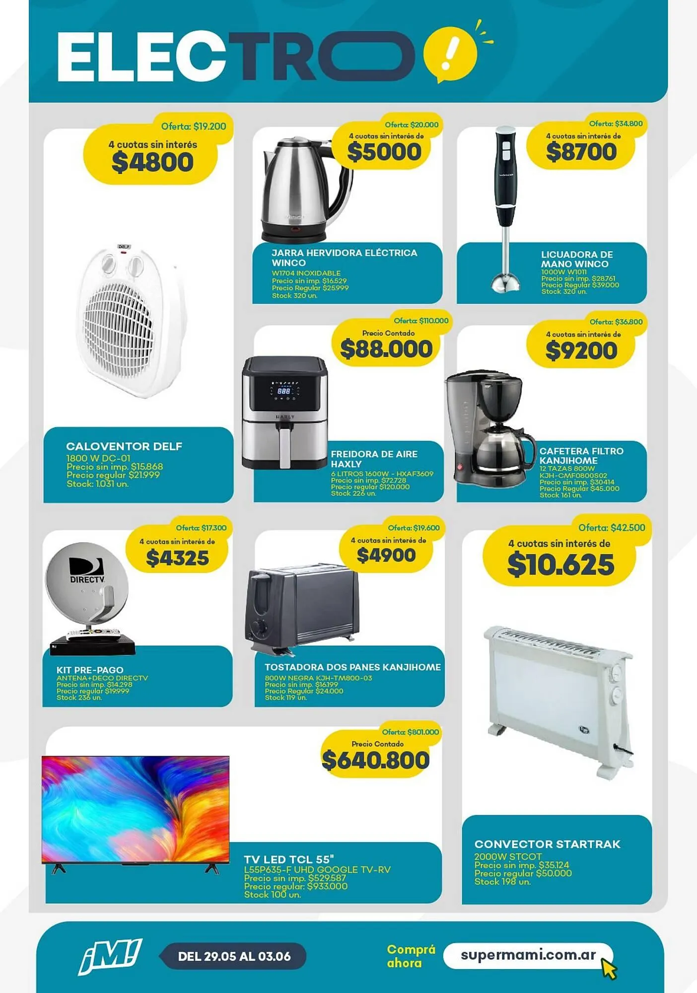 Ofertas de Catálogo Super MAMI 29 de mayo al 3 de junio 2025 - Página 9 del catálogo