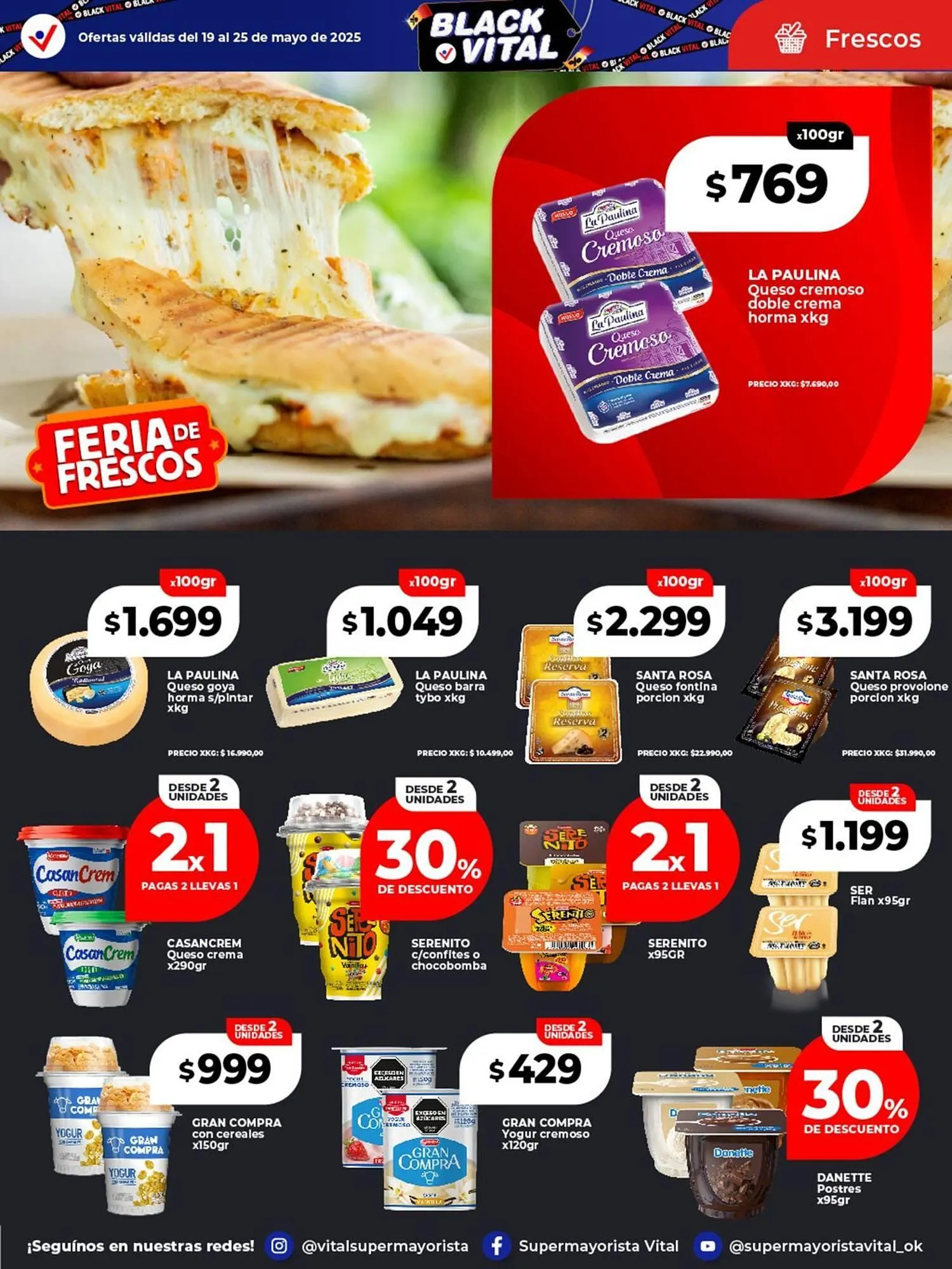 Ofertas de Catálogo Supermayorista Vital 19 de mayo al 25 de mayo 2025 - Página 14 del catálogo