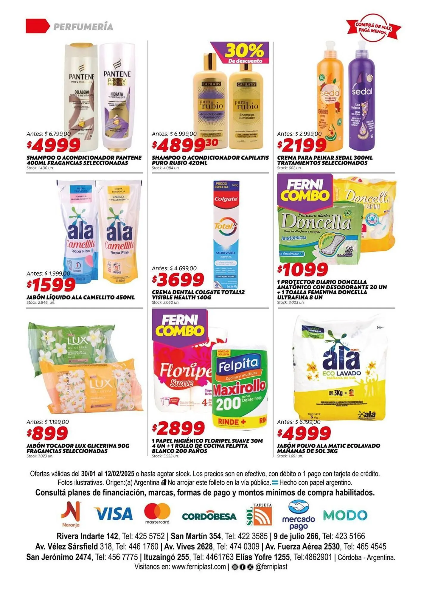 Ofertas de Catálogo Ferniplast 29 de enero al 12 de febrero 2025 - Página 8 del catálogo