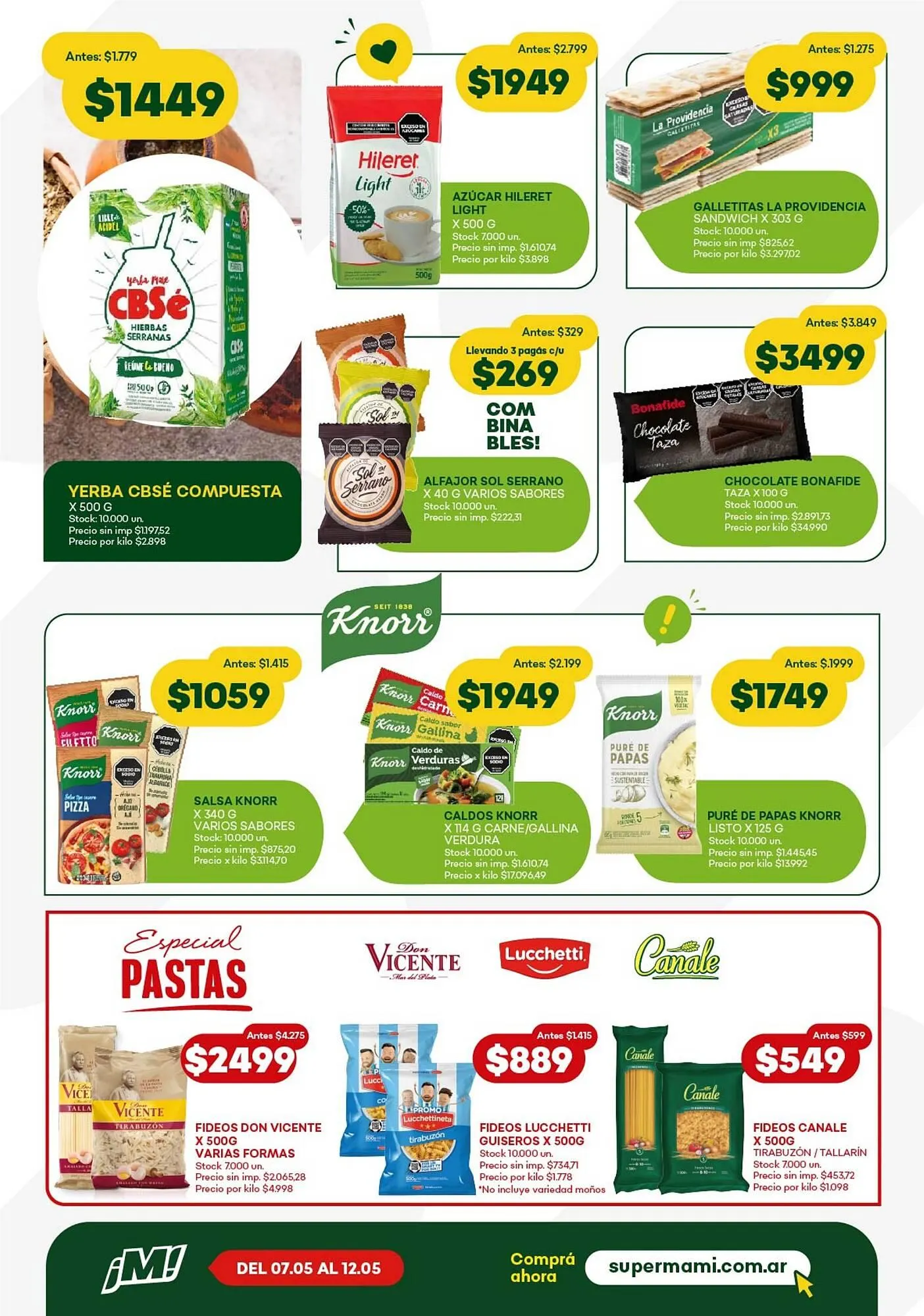Ofertas de Catálogo Super MAMI 6 de mayo al 12 de mayo 2026 - Página 13 del catálogo