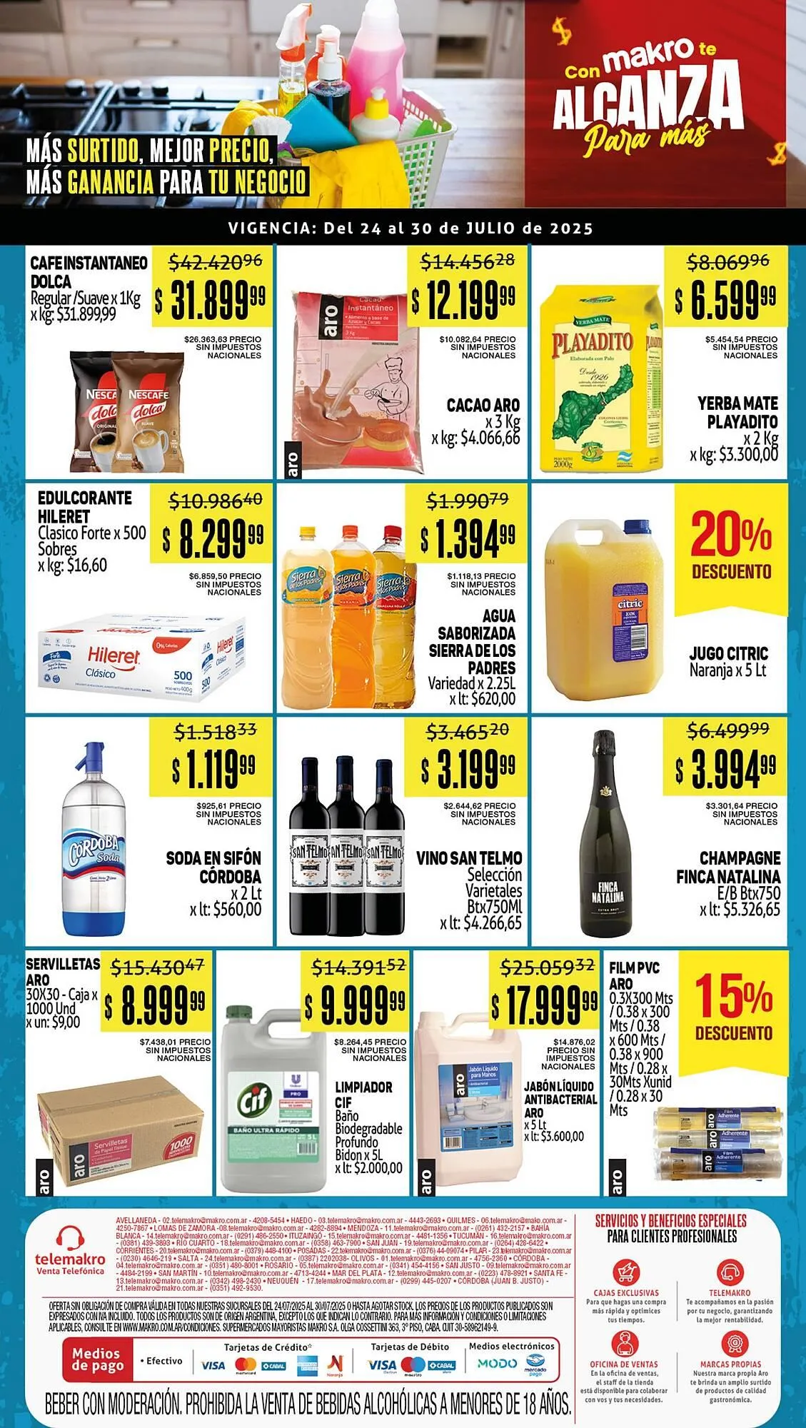 Ofertas de Catálogo Makro 24 de julio al 30 de julio 2025 - Página 3 del catálogo