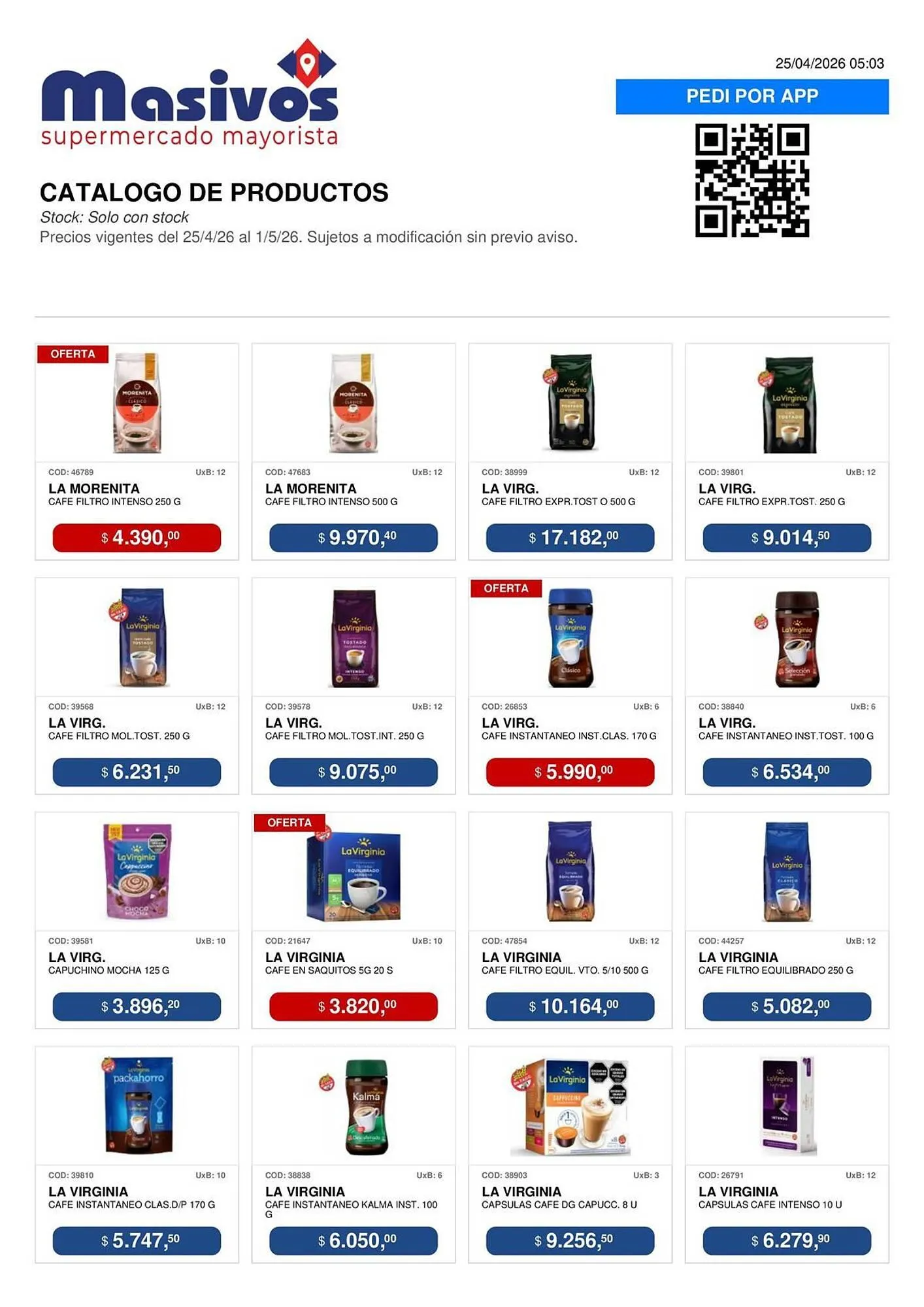 Ofertas de Catálogo Masivos 25 de abril al 1 de mayo 2026 - Página 10 del catálogo