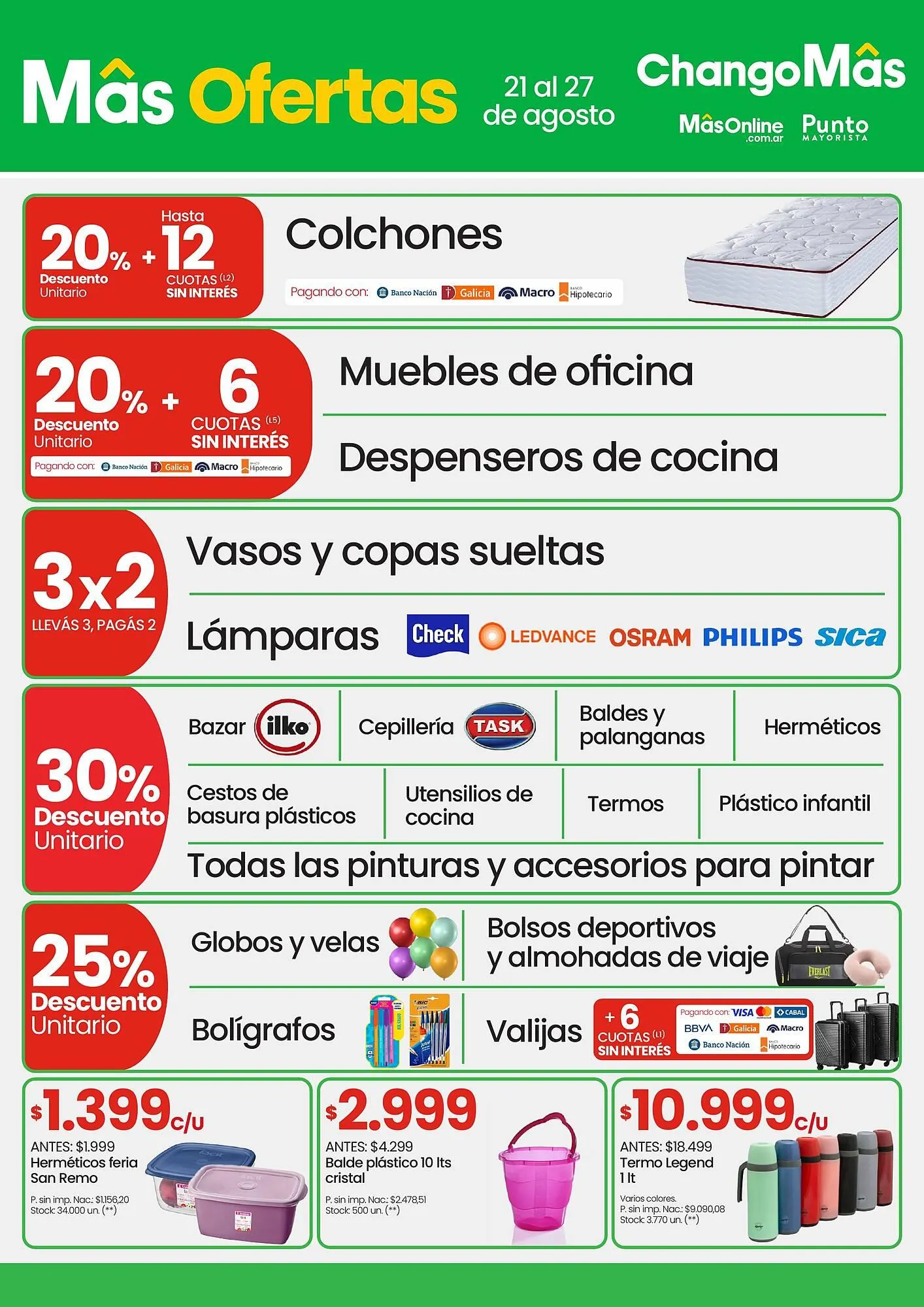 Ofertas de Catálogo Changomas 21 de agosto al 27 de agosto 2025 - Página 8 del catálogo