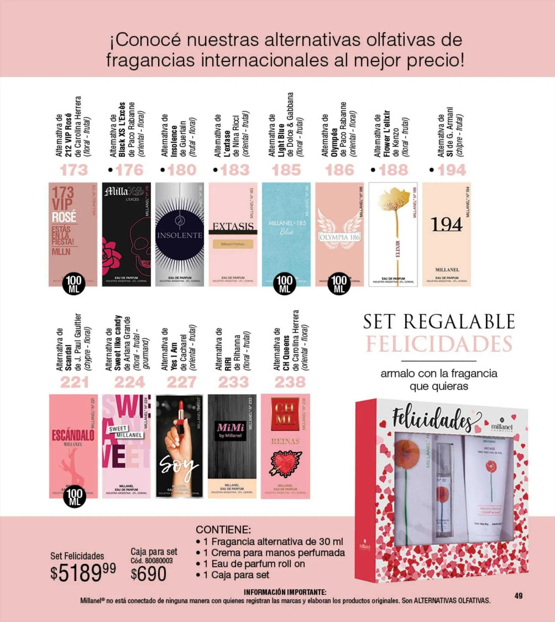 Ofertas de Catálogo Millanel Cosmética 21 de julio al 31 de julio 2023 - Página 49 del catálogo