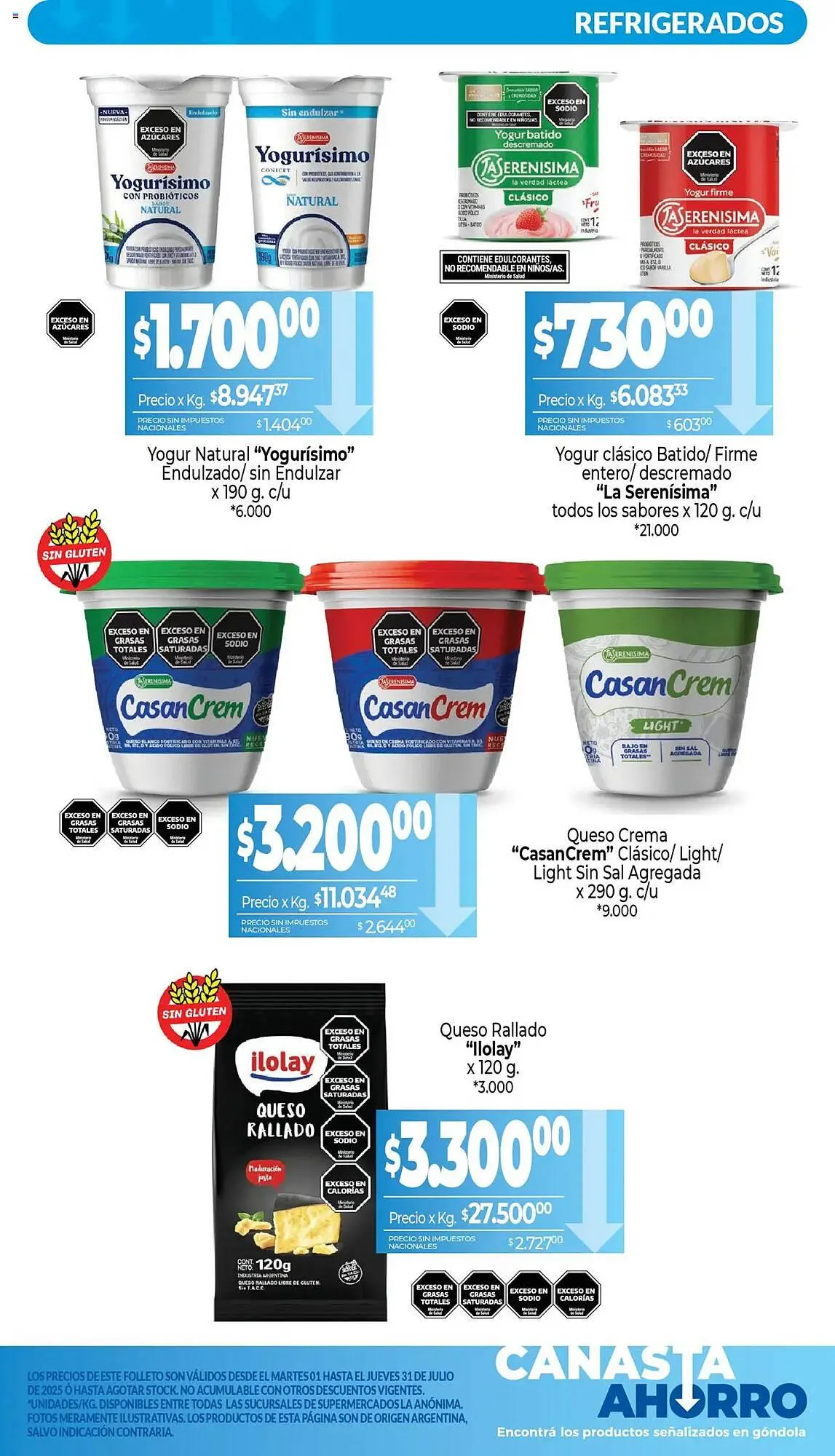 Ofertas de Catálogo La Anonima 1 de julio al 1 de agosto 2025 - Página 9 del catálogo