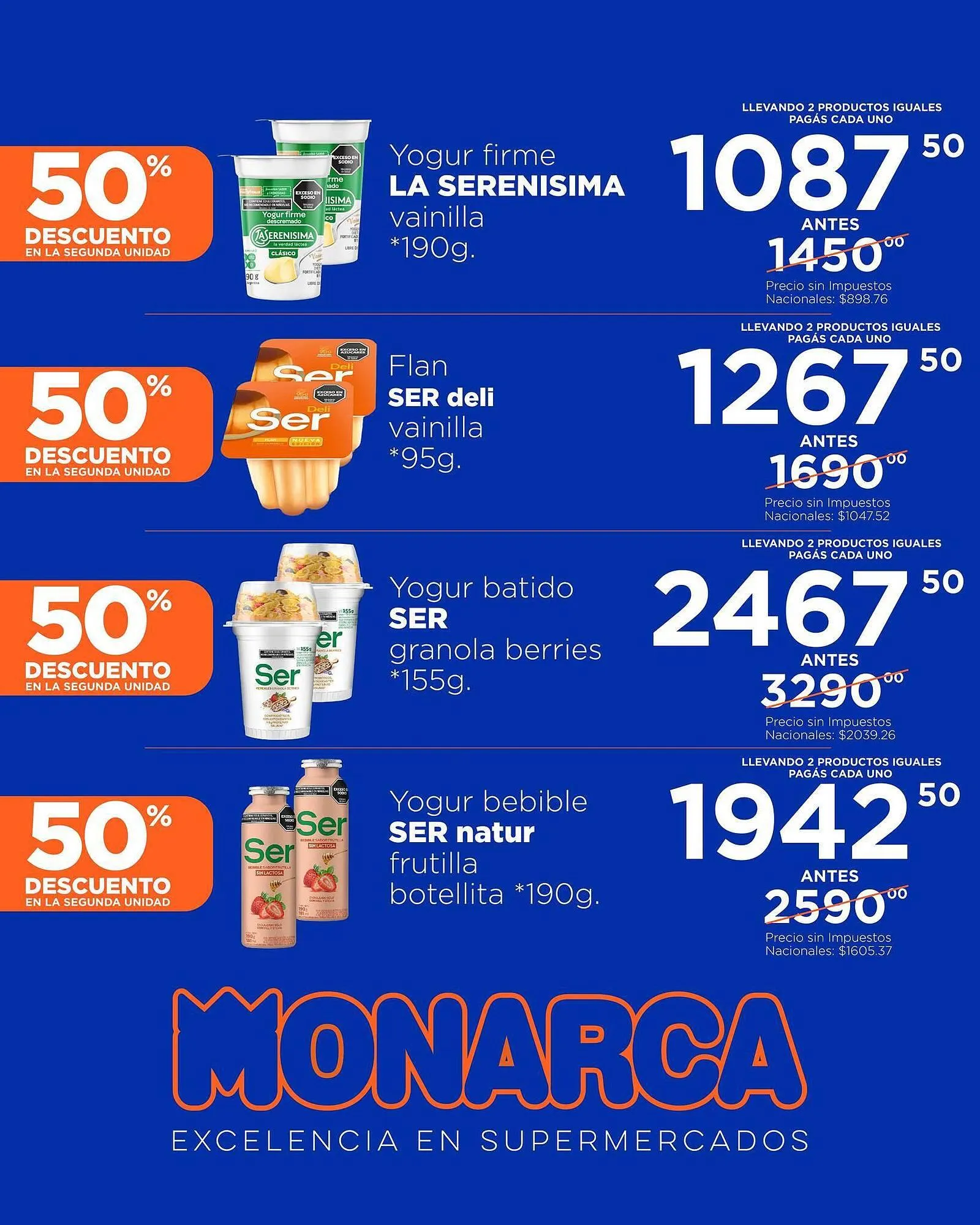 Ofertas de Catálogo Supermercados Monarca 14 de abril al 21 de abril 2025 - Página 4 del catálogo