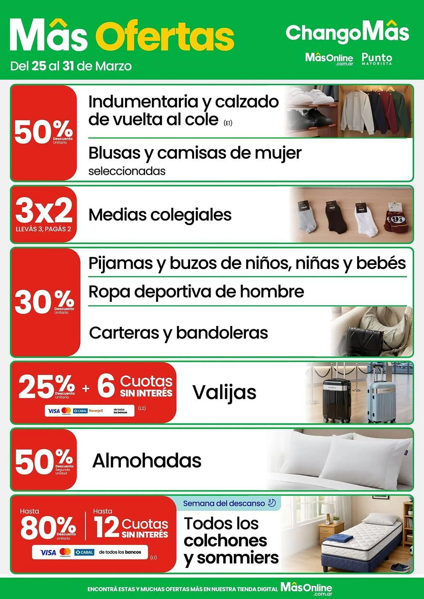 Ofertas de Catálogo Changomas 25 de marzo al 31 de marzo 2026 - Página 8 del catálogo