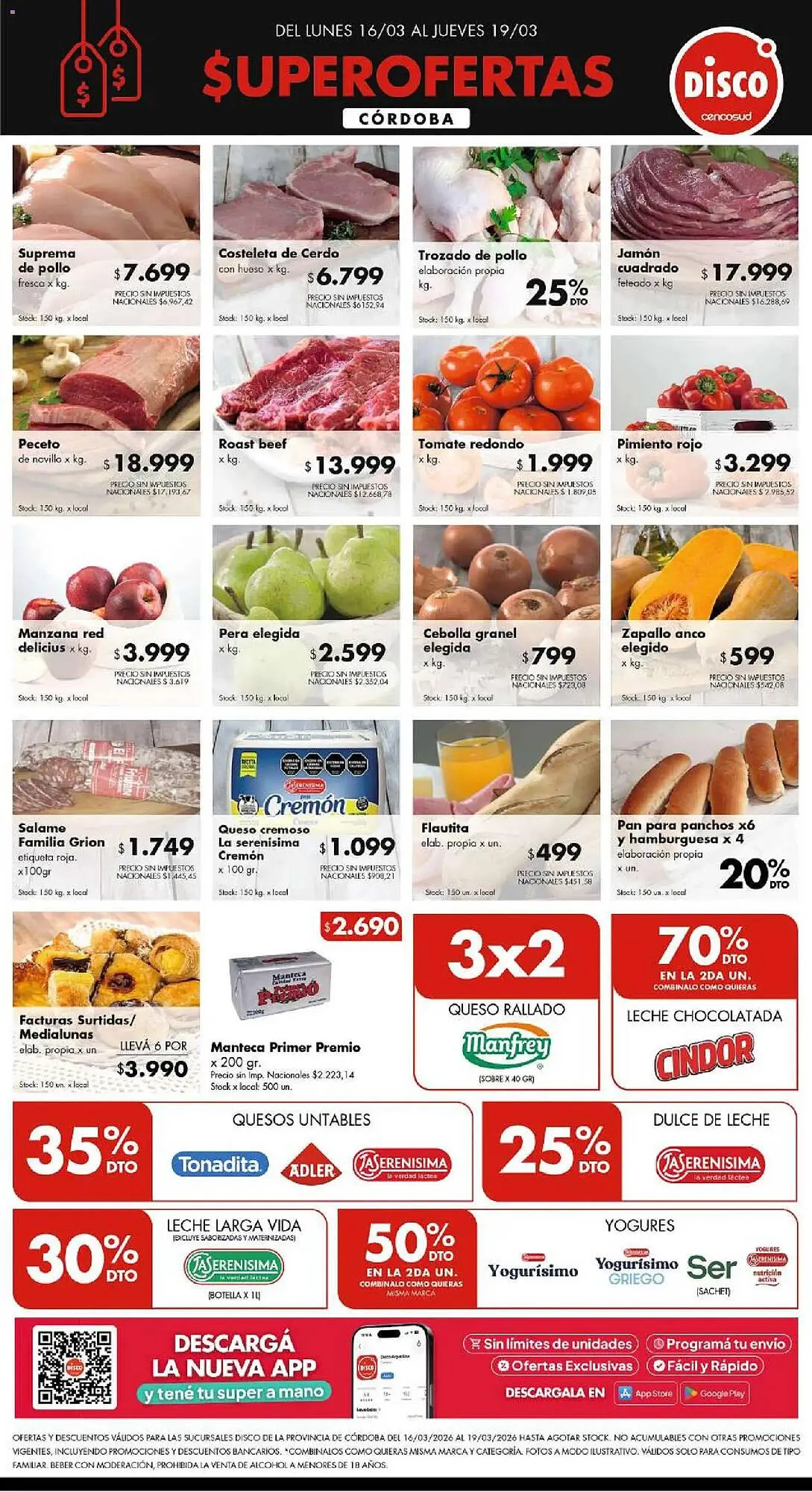 Ofertas de Folleto Disco 15 de marzo al 19 de marzo 2026 - Página 1 del catálogo