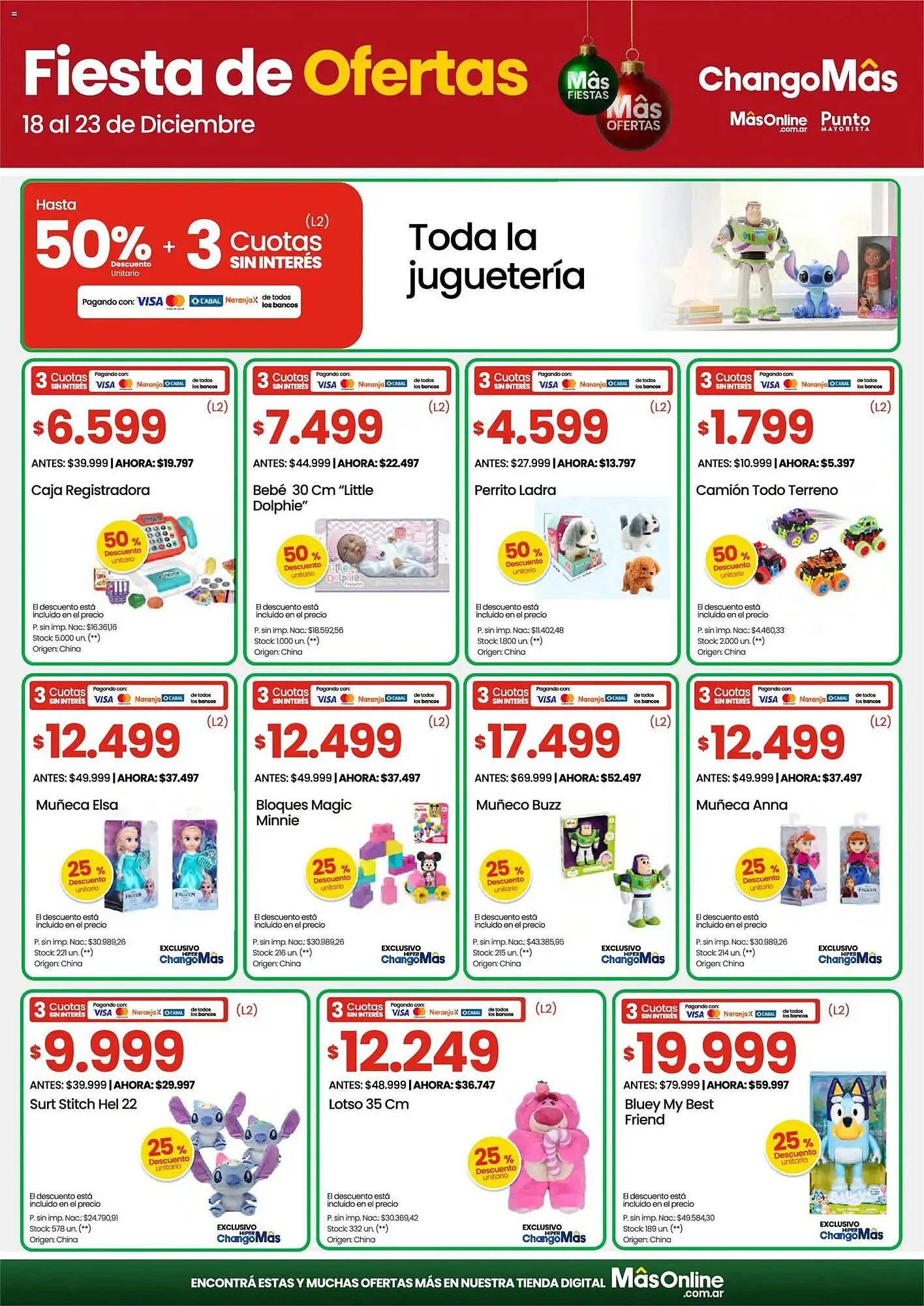 Ofertas de Catálogo Changomas 18 de diciembre al 23 de diciembre 2025 - Página 11 del catálogo