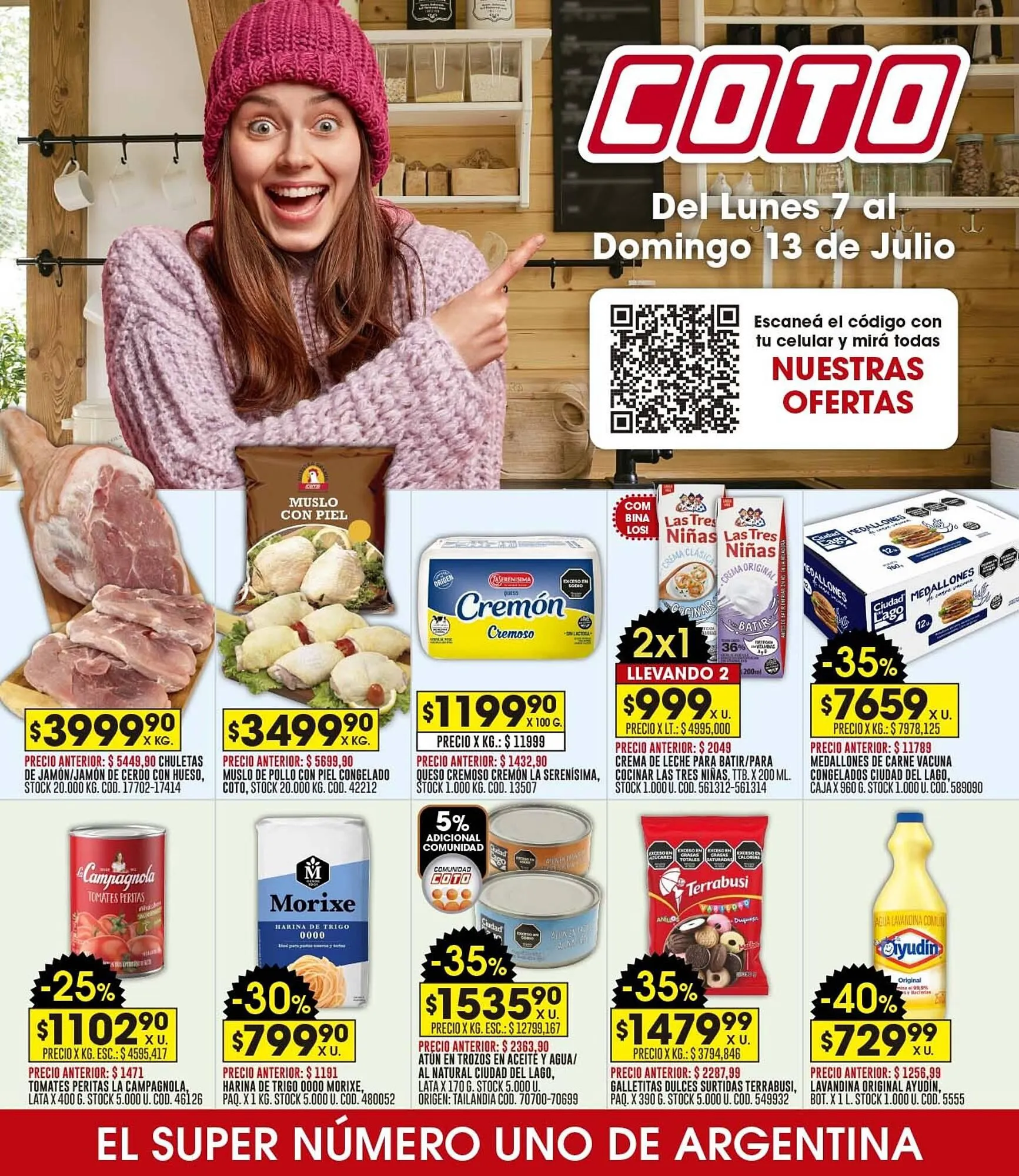 Ofertas de Catálogo Coto 7 de julio al 13 de julio 2025 - Página 1 del catálogo