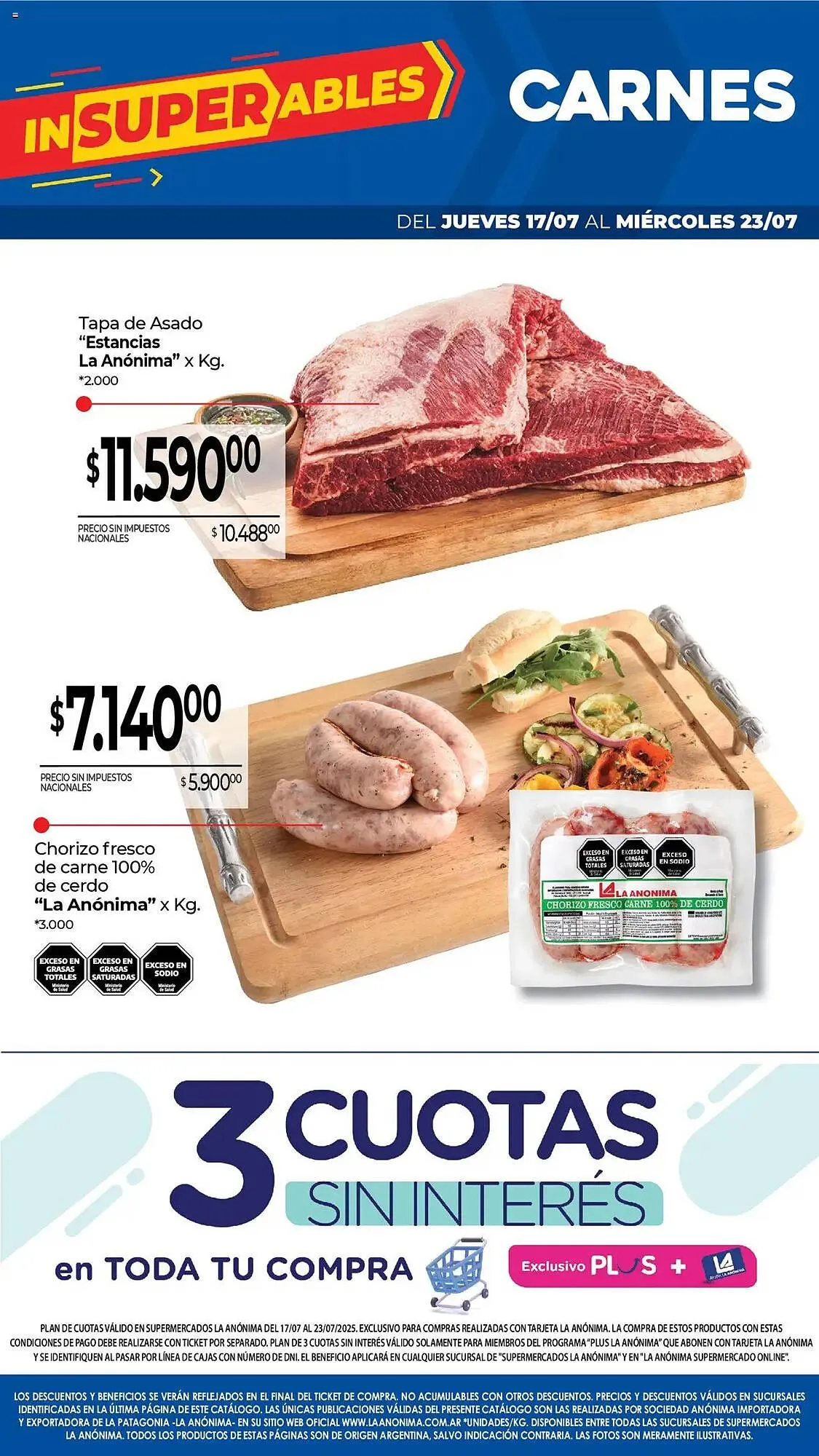 Ofertas de Catálogo La Anonima 17 de julio al 24 de julio 2025 - Página 2 del catálogo