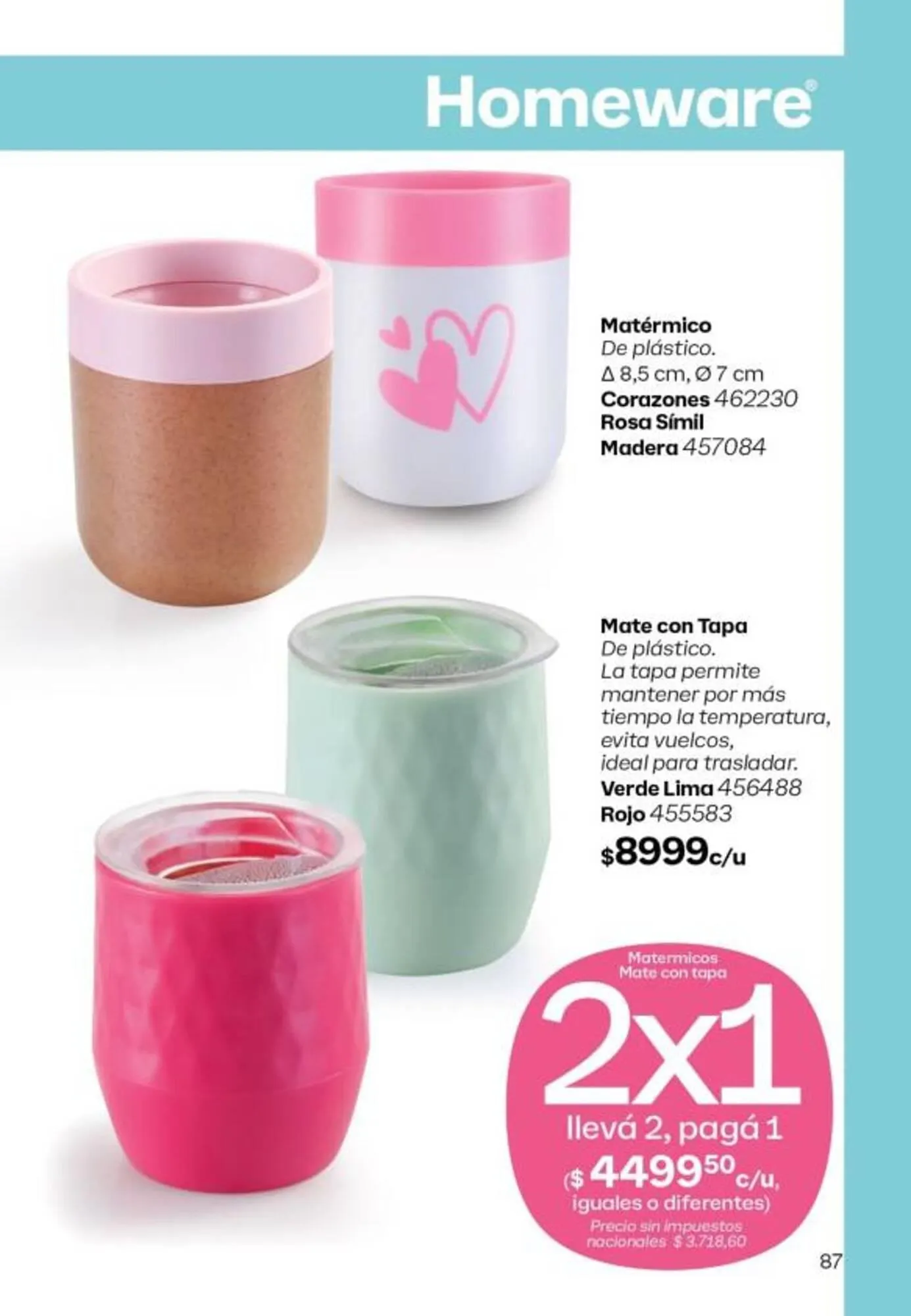 Ofertas de Folleto Tupperware 1 de octubre al 31 de octubre 2025 - Página 88 del catálogo
