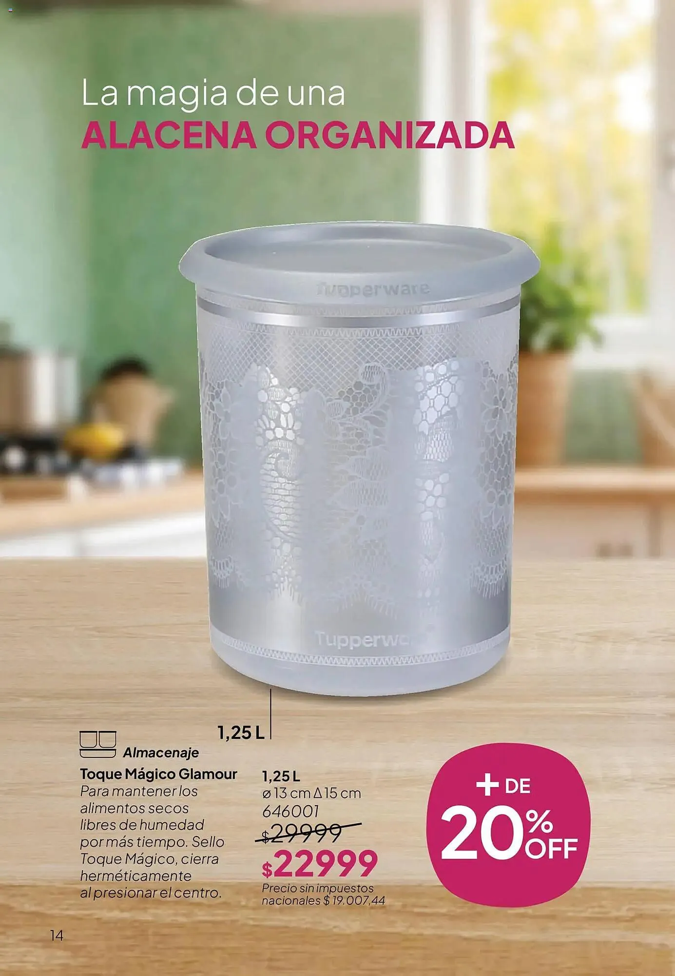 Ofertas de Folleto Tupperware 28 de abril al 31 de mayo 2026 - Página 15 del catálogo