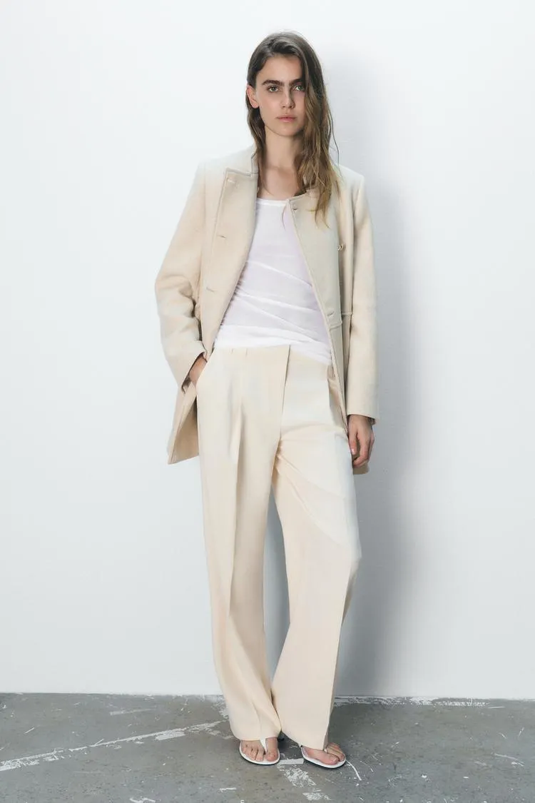 ABRIGO CRUZADO BOTONES