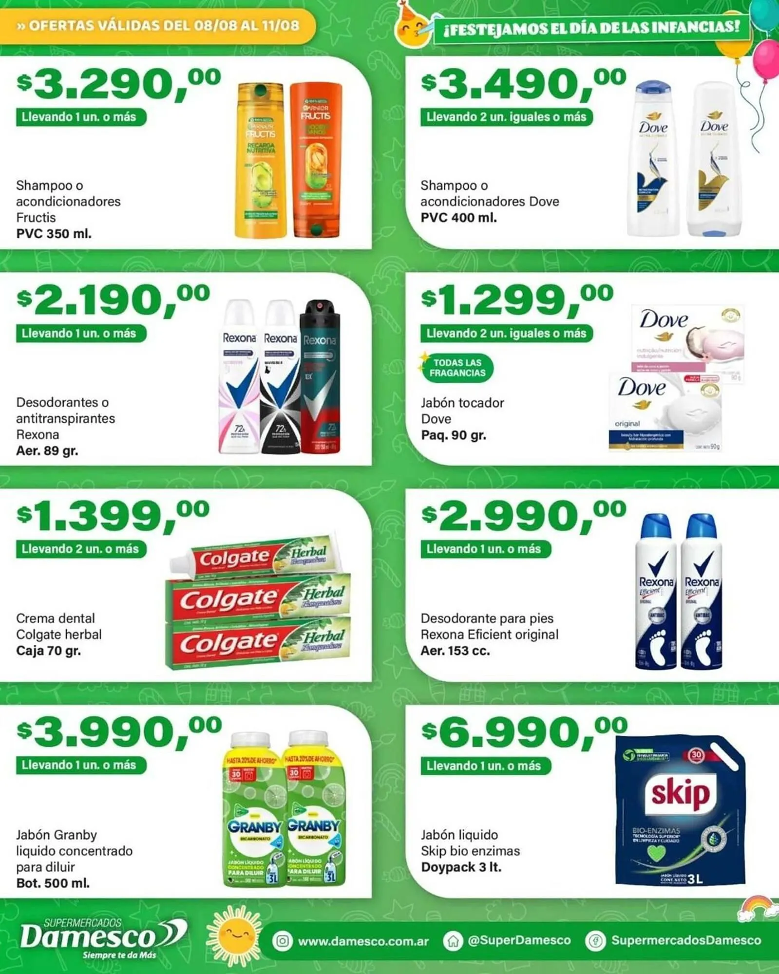 Ofertas de Catálogo Supermercados Damesco 8 de agosto al 11 de agosto 2025 - Página 4 del catálogo