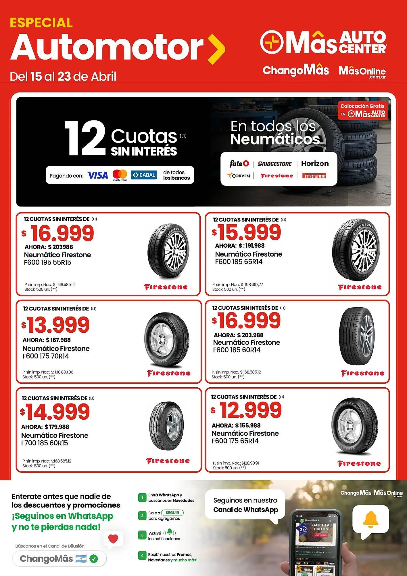 Ofertas de Catálogo Changomas 15 de abril al 23 de abril 2026 - Página 2 del catálogo