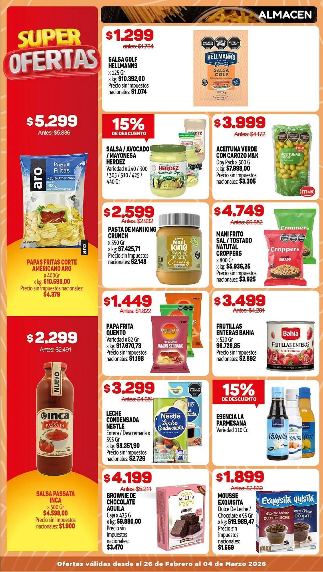 Ofertas de Catálogo Makro 26 de febrero al 1 de marzo 2026 - Página 6 del catálogo