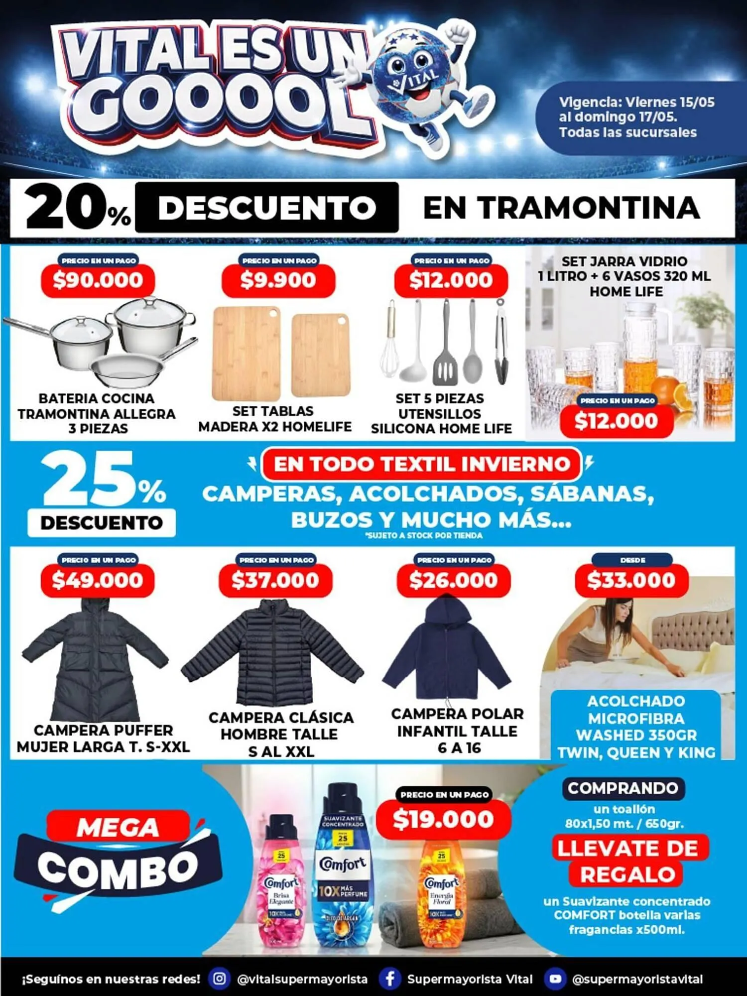 Ofertas de Catálogo Supermayorista Vital 15 de mayo al 17 de mayo 2026 - Página 4 del catálogo