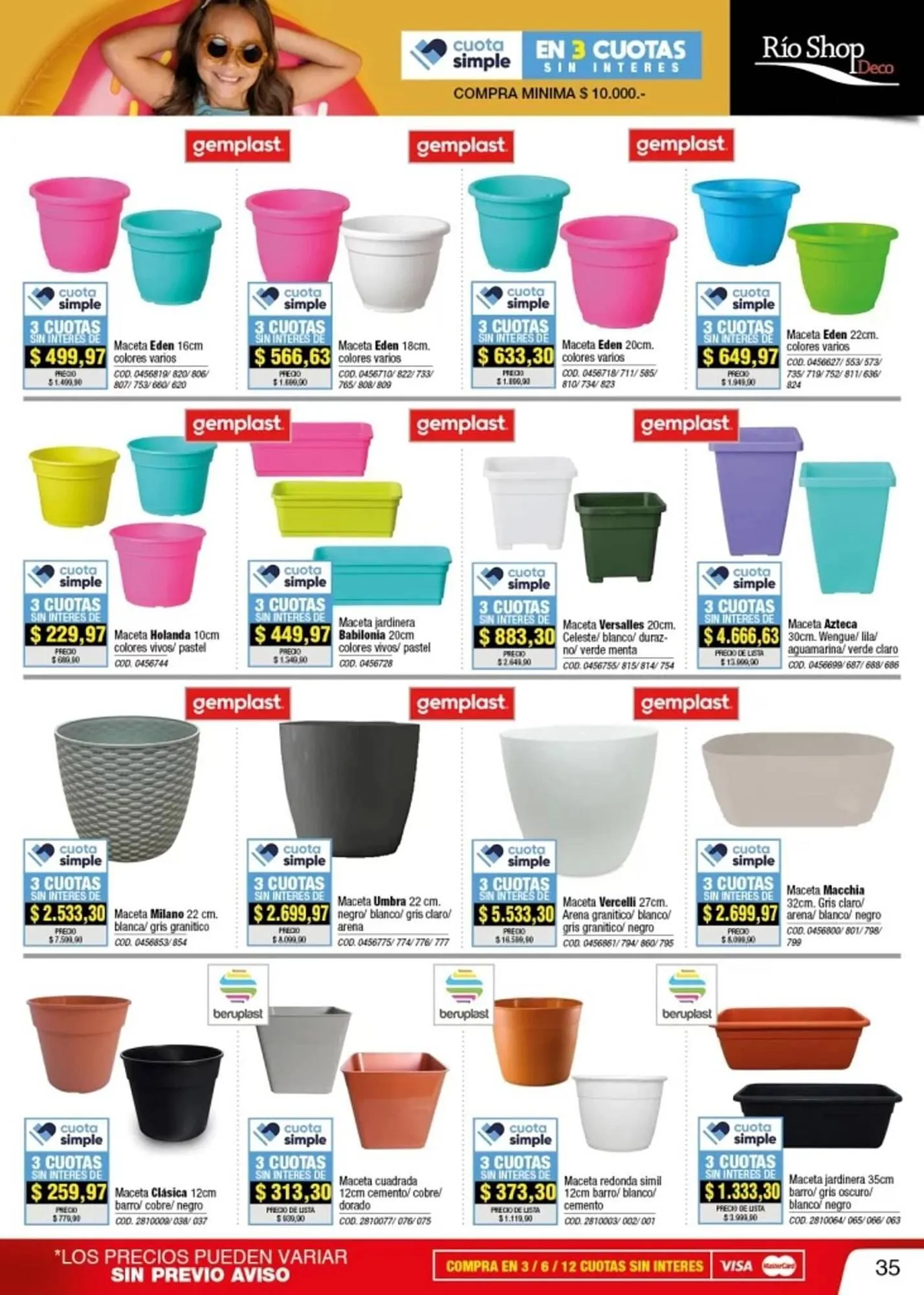 Ofertas de Catálogo Rio Shop Deco 14 de enero al 22 de enero 2025 - Página 28 del catálogo