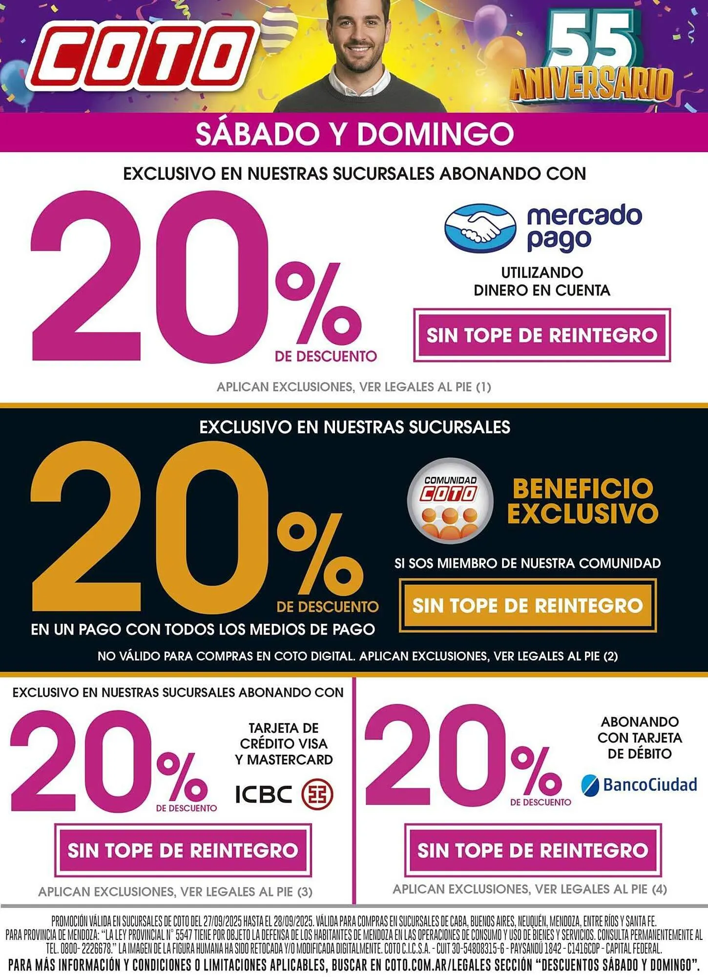 Ofertas de Catálogo Coto 27 de septiembre al 28 de septiembre 2025 - Página 1 del catálogo