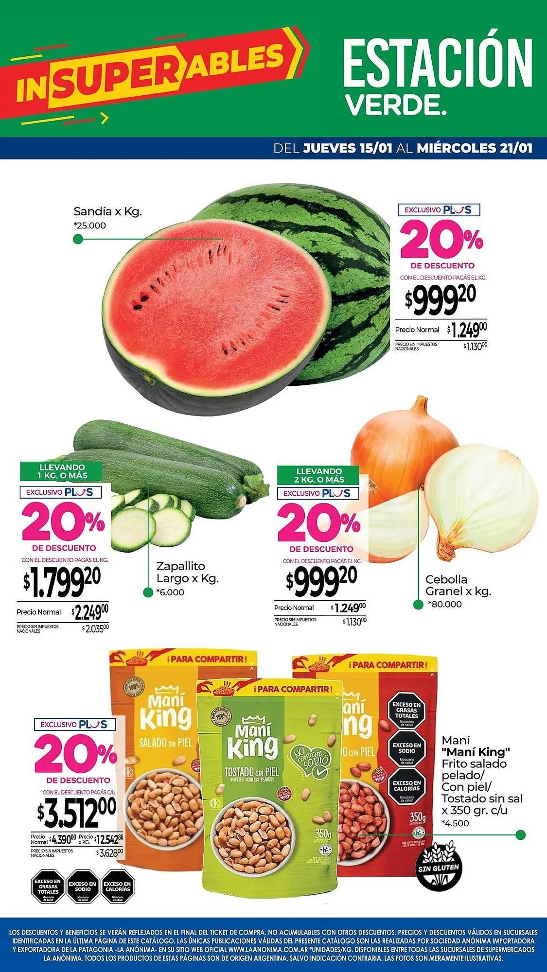 Ofertas de Catálogo La Anonima 15 de enero al 21 de enero 2026 - Página 6 del catálogo