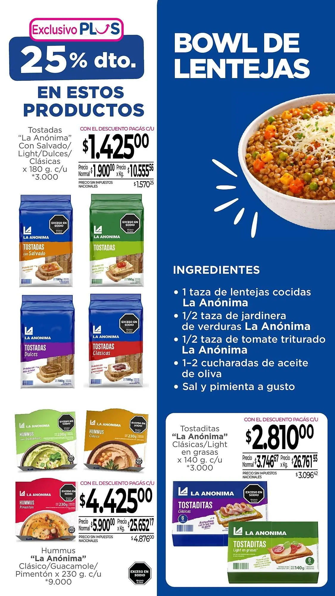 Ofertas de Catálogo La Anonima 2 de abril al 14 de abril 2026 - Página 13 del catálogo