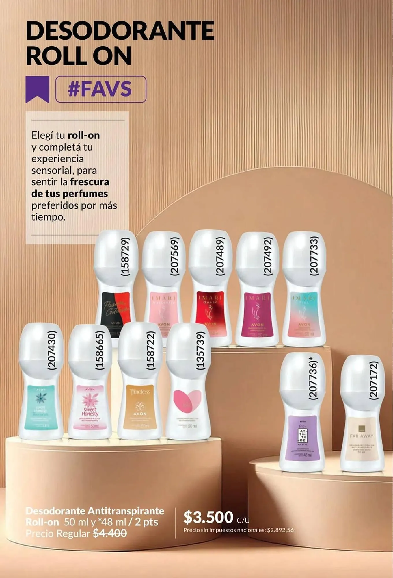 Ofertas de Catálogo Avon 1 de agosto al 31 de agosto 2026 - Página 166 del catálogo