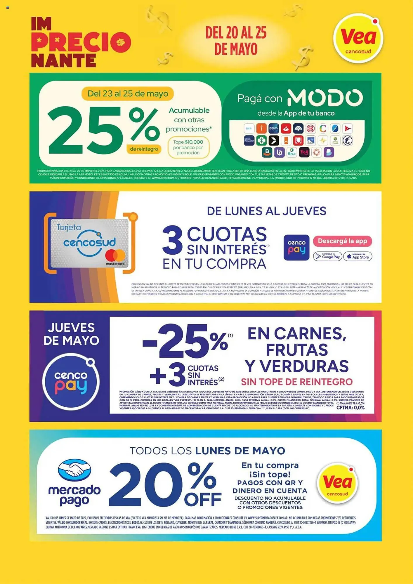 Ofertas de Catálogo Supermercados Vea 20 de mayo al 25 de mayo 2025 - Página 12 del catálogo