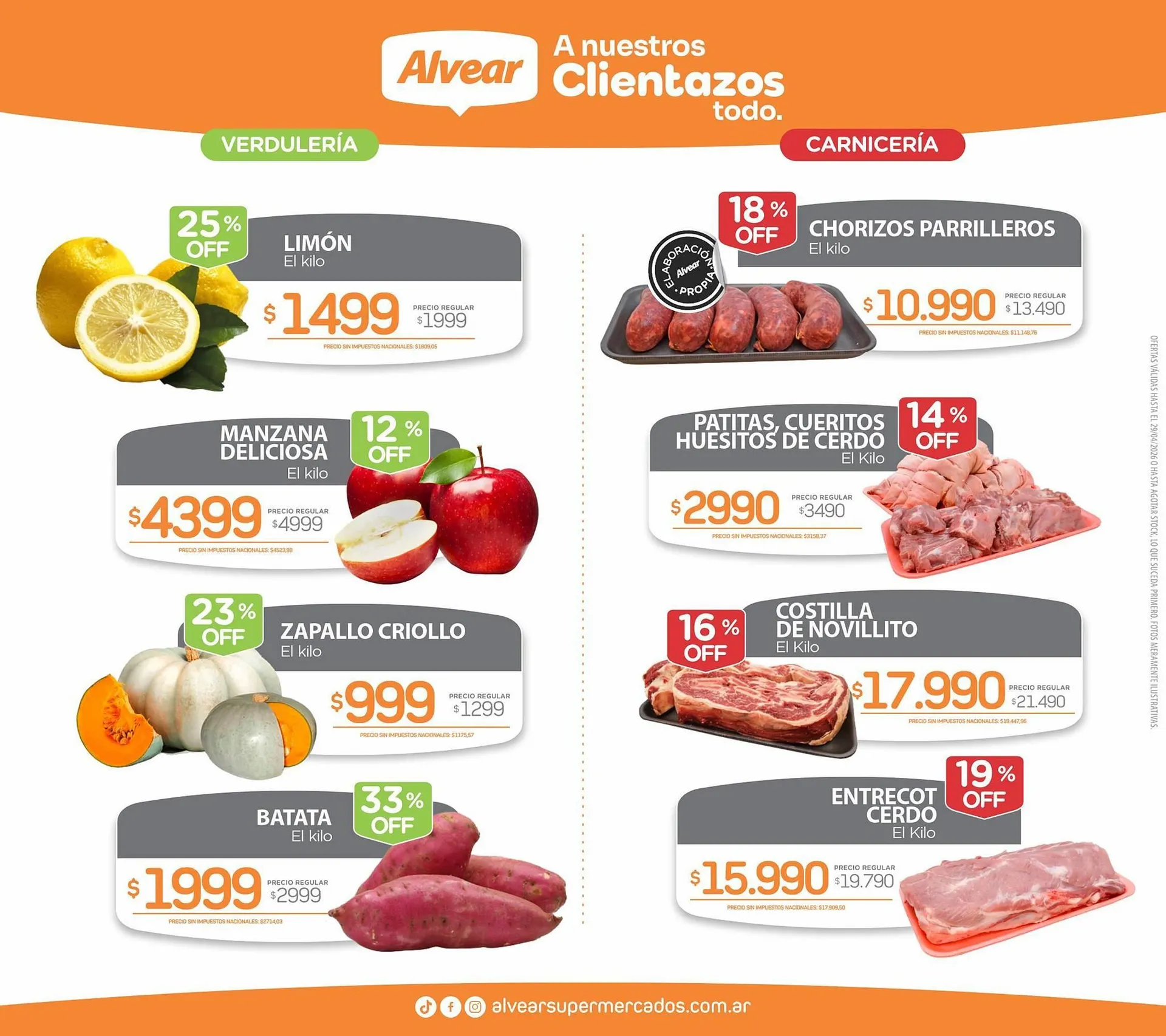 Ofertas de Catálogo Alvear 23 de abril al 26 de abril 2026 - Página 1 del catálogo