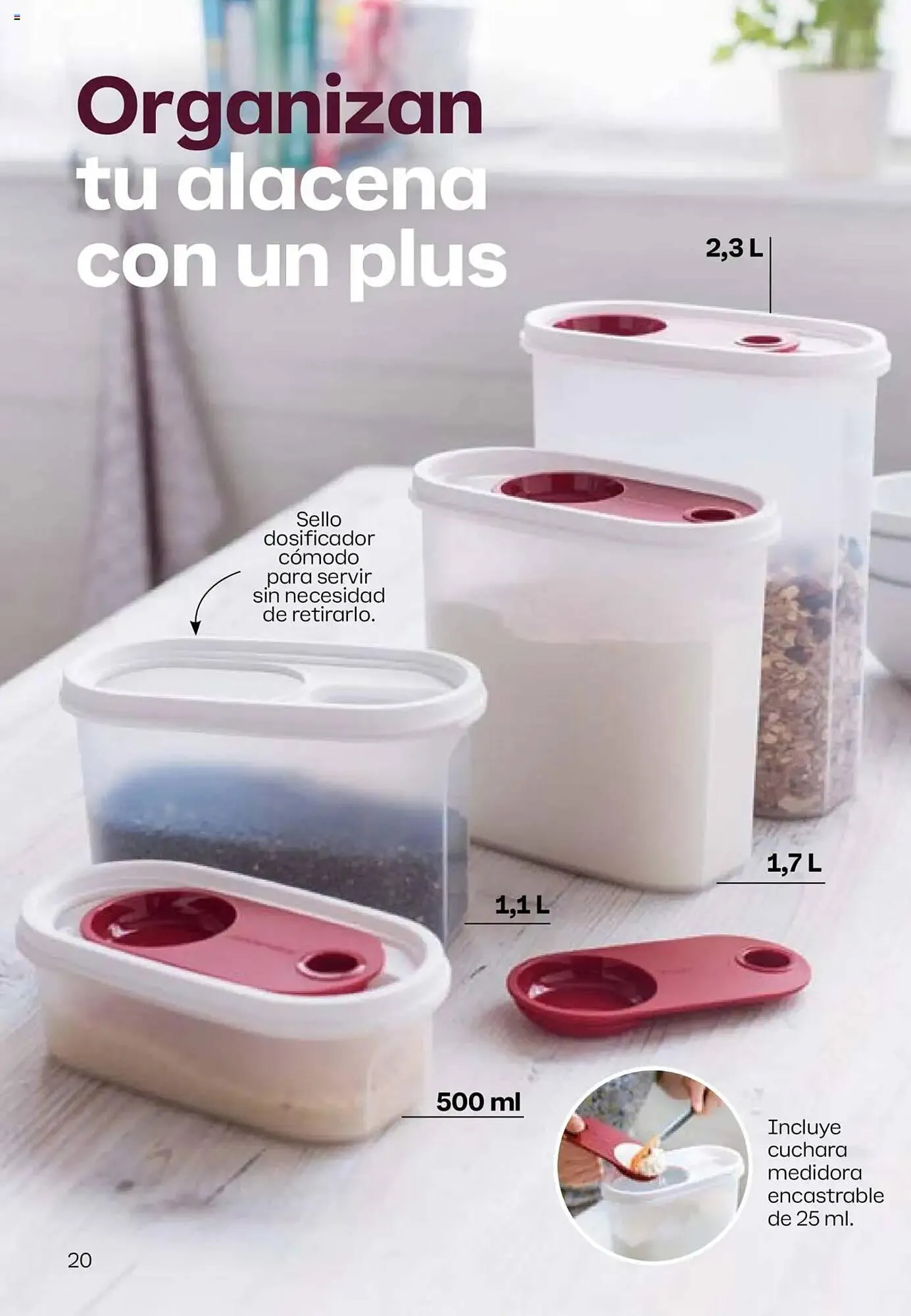 Ofertas de Catálogo Tupperware 11 de agosto al 25 de agosto 2025 - Página 21 del catálogo