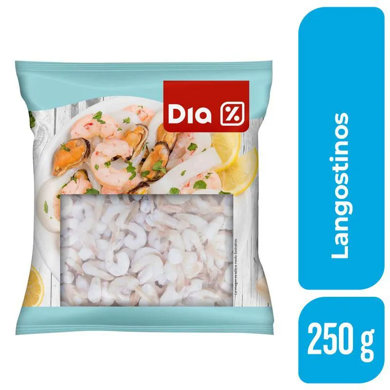 Langostinos DIA congelados 250 Gr.