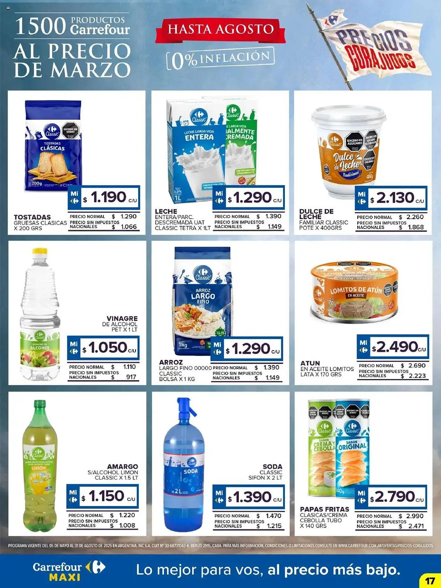 Ofertas de Catálogo Carrefour Maxi 14 de julio al 20 de julio 2025 - Página 17 del catálogo