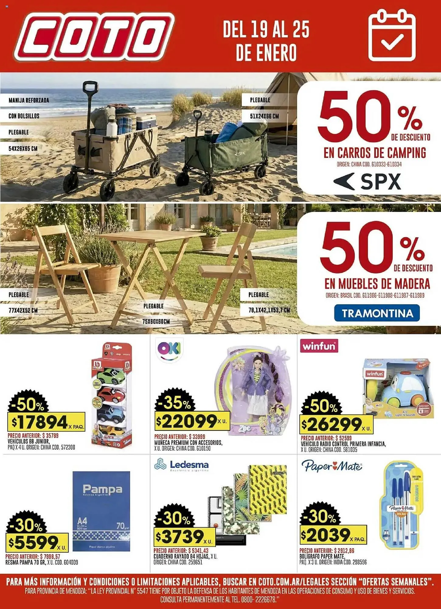 Ofertas de Catálogo Coto 19 de enero al 26 de enero 2026 - Página 1 del catálogo