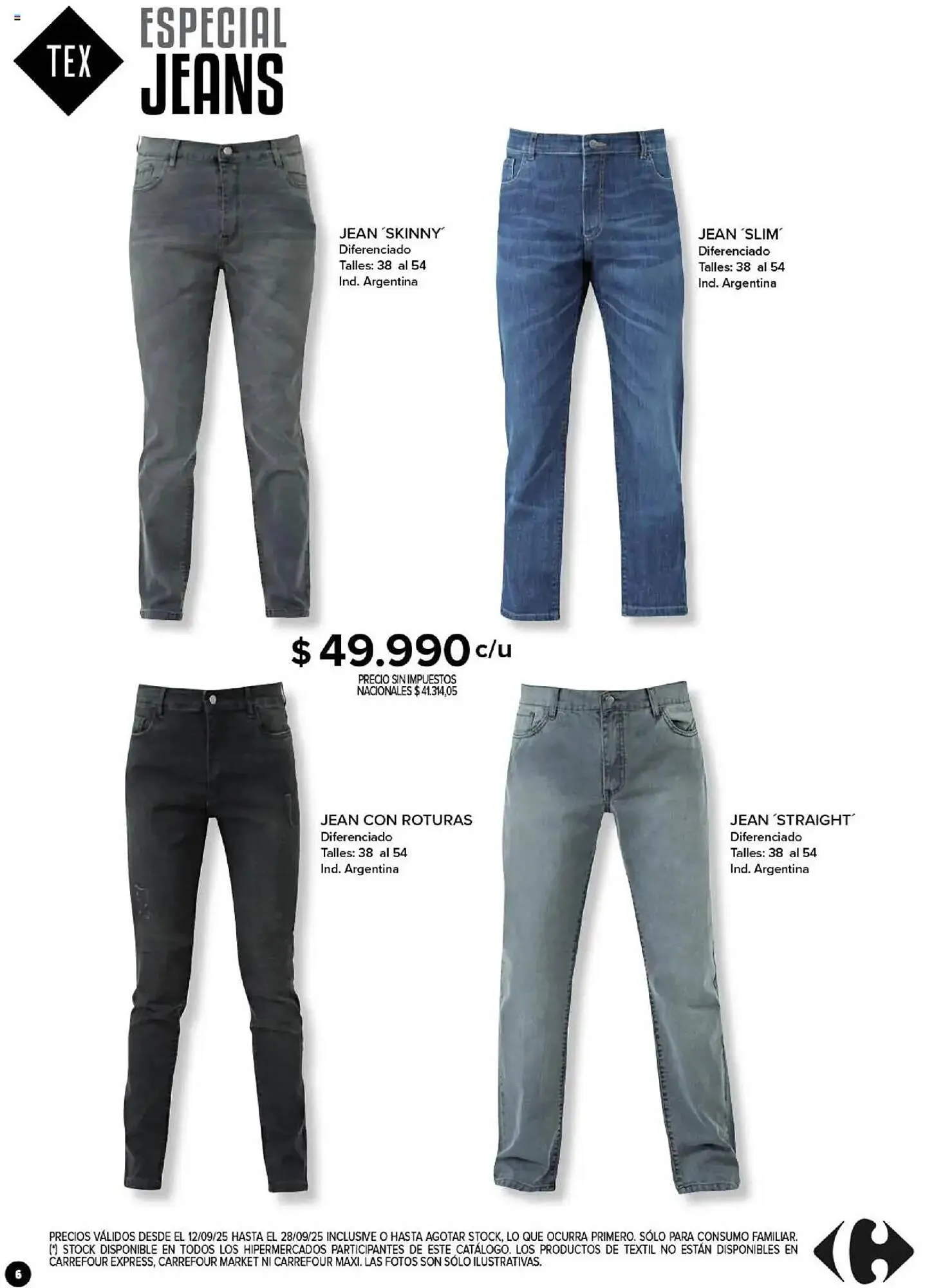 Ofertas de Catálogo Carrefour 12 de septiembre al 29 de septiembre 2025 - Página 6 del catálogo