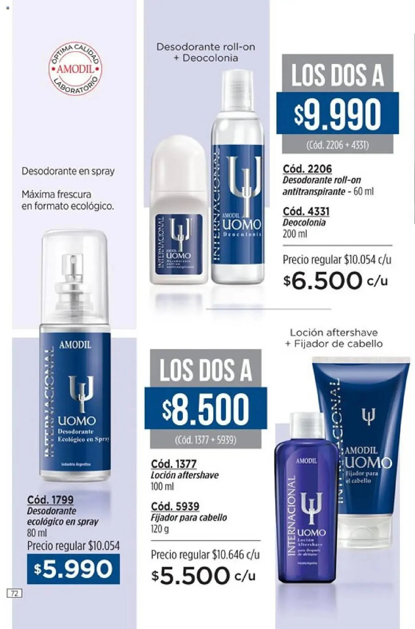 Ofertas de Catálogo Amodil 26 de junio al 21 de julio 2025 - Página 72 del catálogo