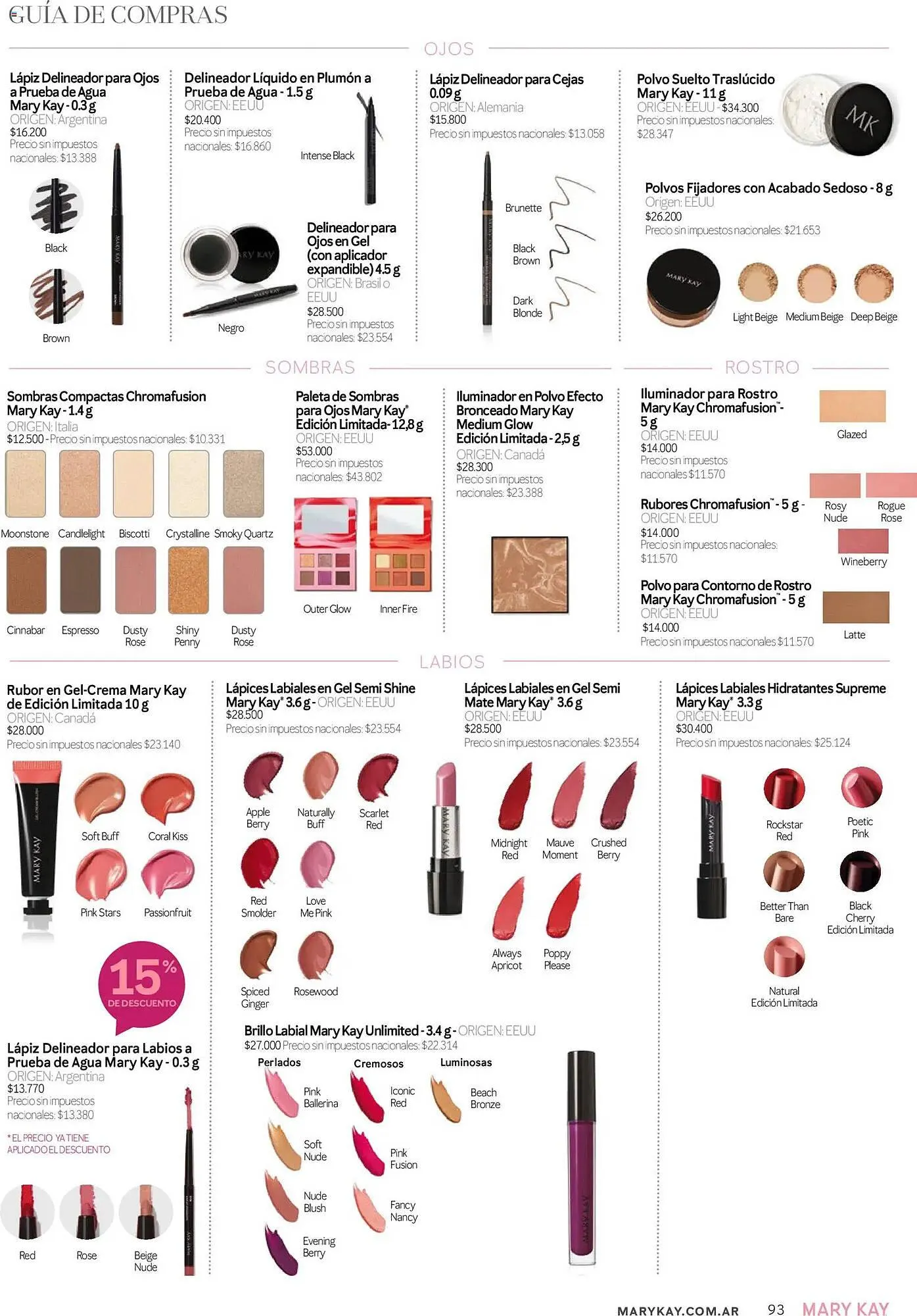 Ofertas de Catálogo Mary Kay 1 de mayo al 2 de junio 2026 - Página 93 del catálogo