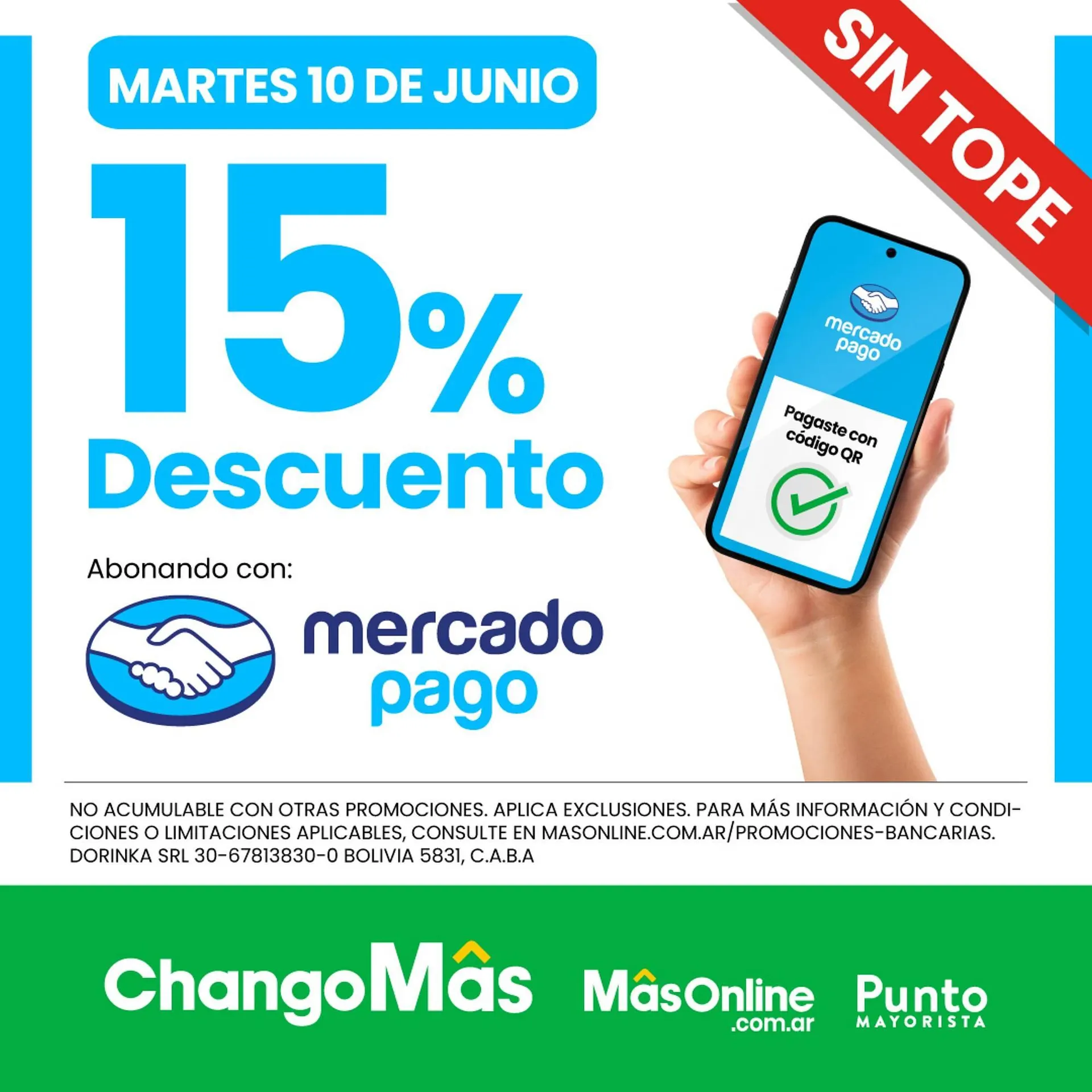 Ofertas de Catálogo Changomas 10 de junio al 10 de junio 2025 - Página 1 del catálogo