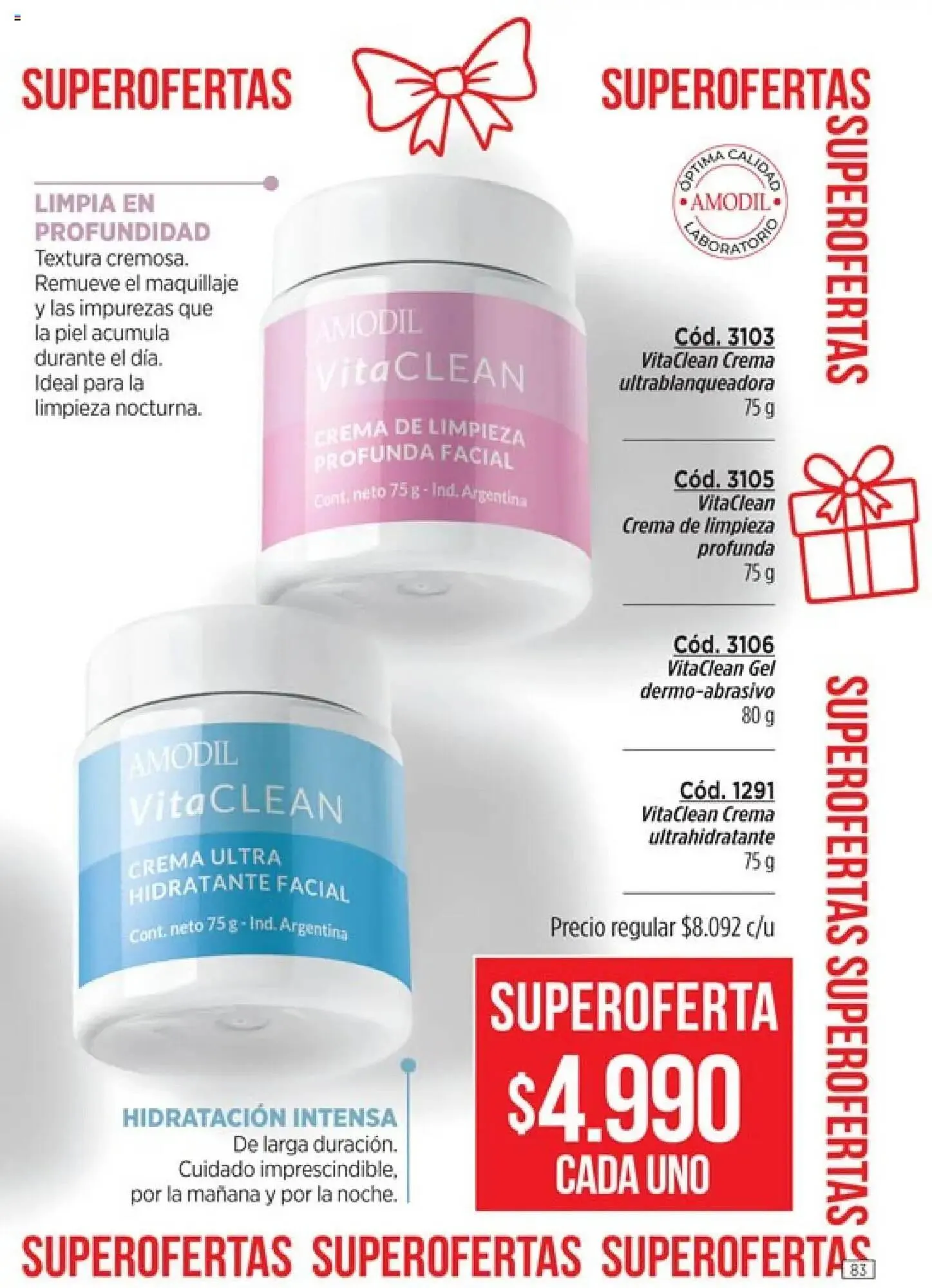 Ofertas de Catálogo Amodil 14 de octubre al 1 de diciembre 2025 - Página 83 del catálogo