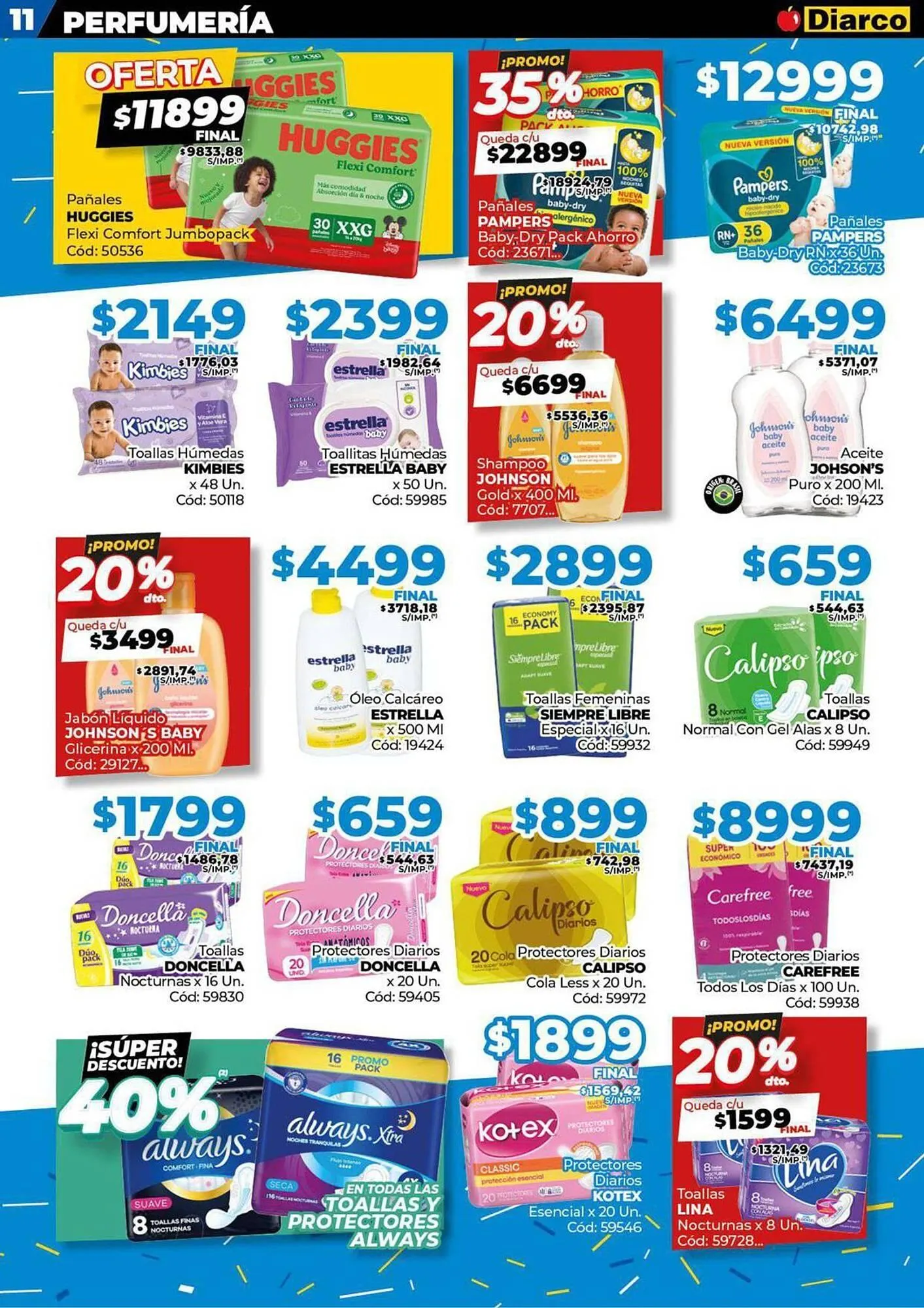 Ofertas de Catálogo Diarco 26 de mayo al 1 de junio 2025 - Página 11 del catálogo