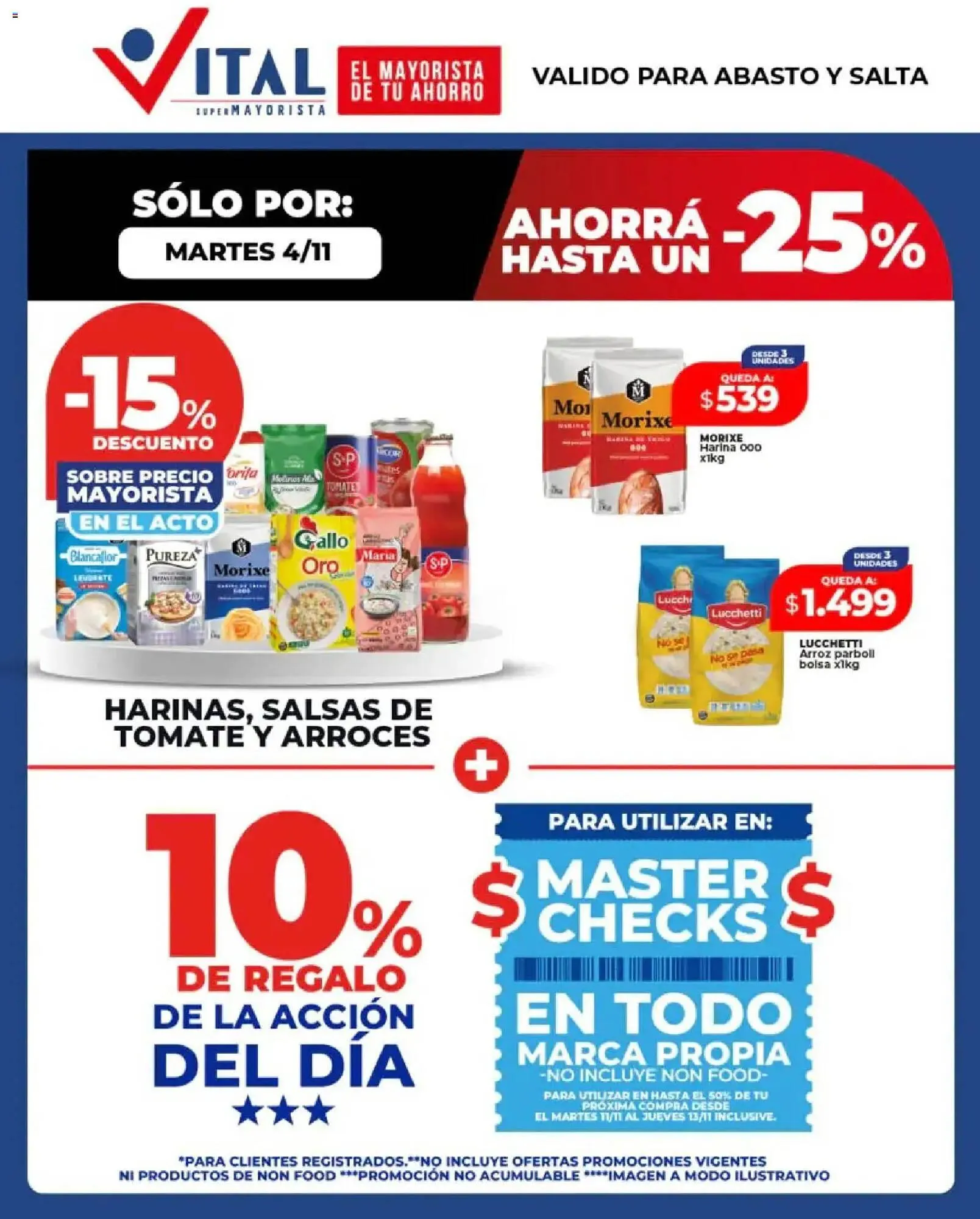 Ofertas de Catálogo Supermayorista Vital 4 de noviembre al 4 de noviembre 2025 - Página 2 del catálogo
