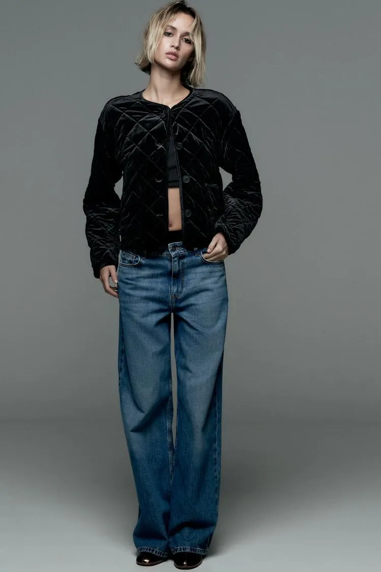 CAZADORA ACOLCHADA TERCIOPELO