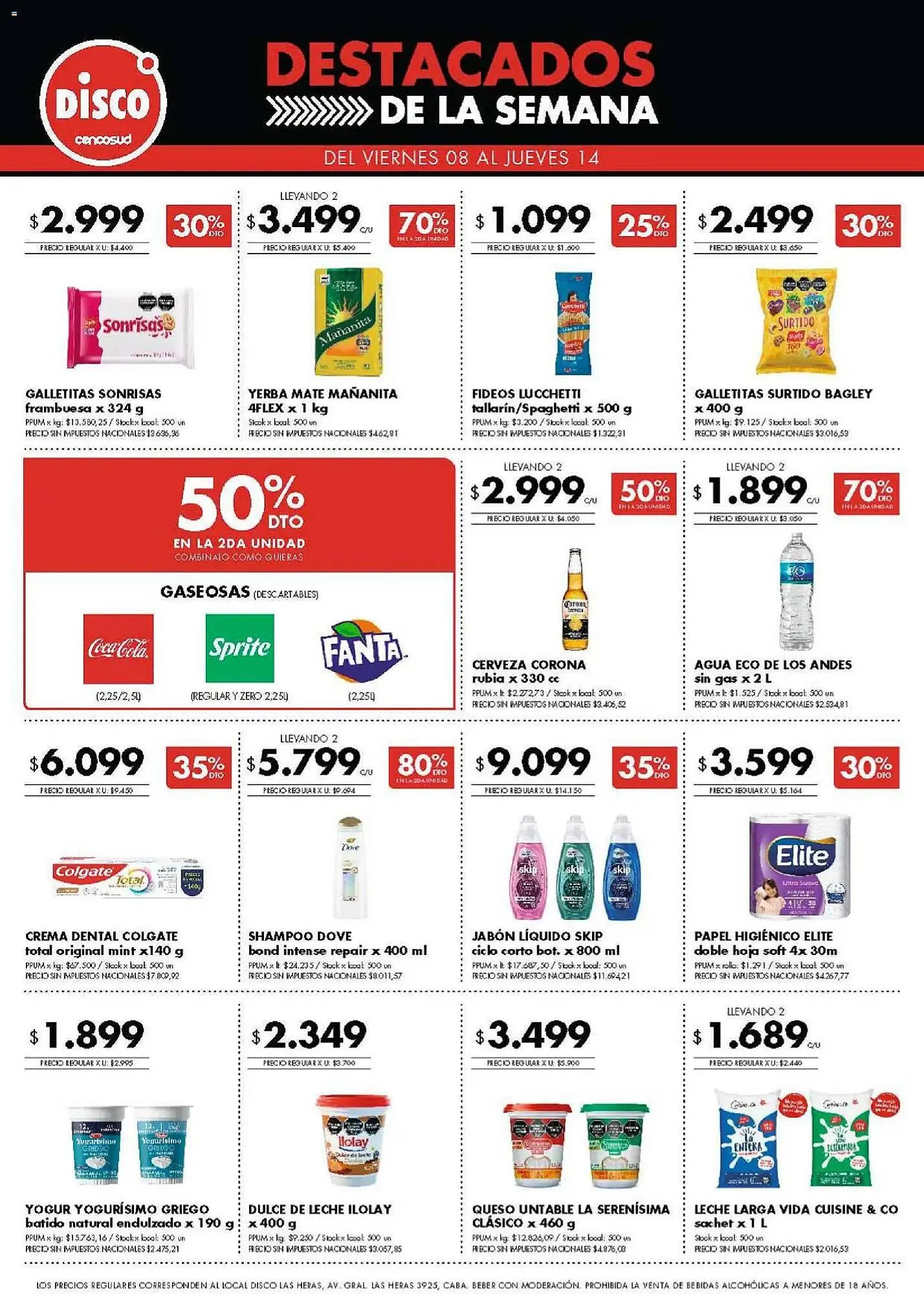 Ofertas de Folleto Disco 9 de mayo al 14 de mayo 2026 - Página 1 del catálogo