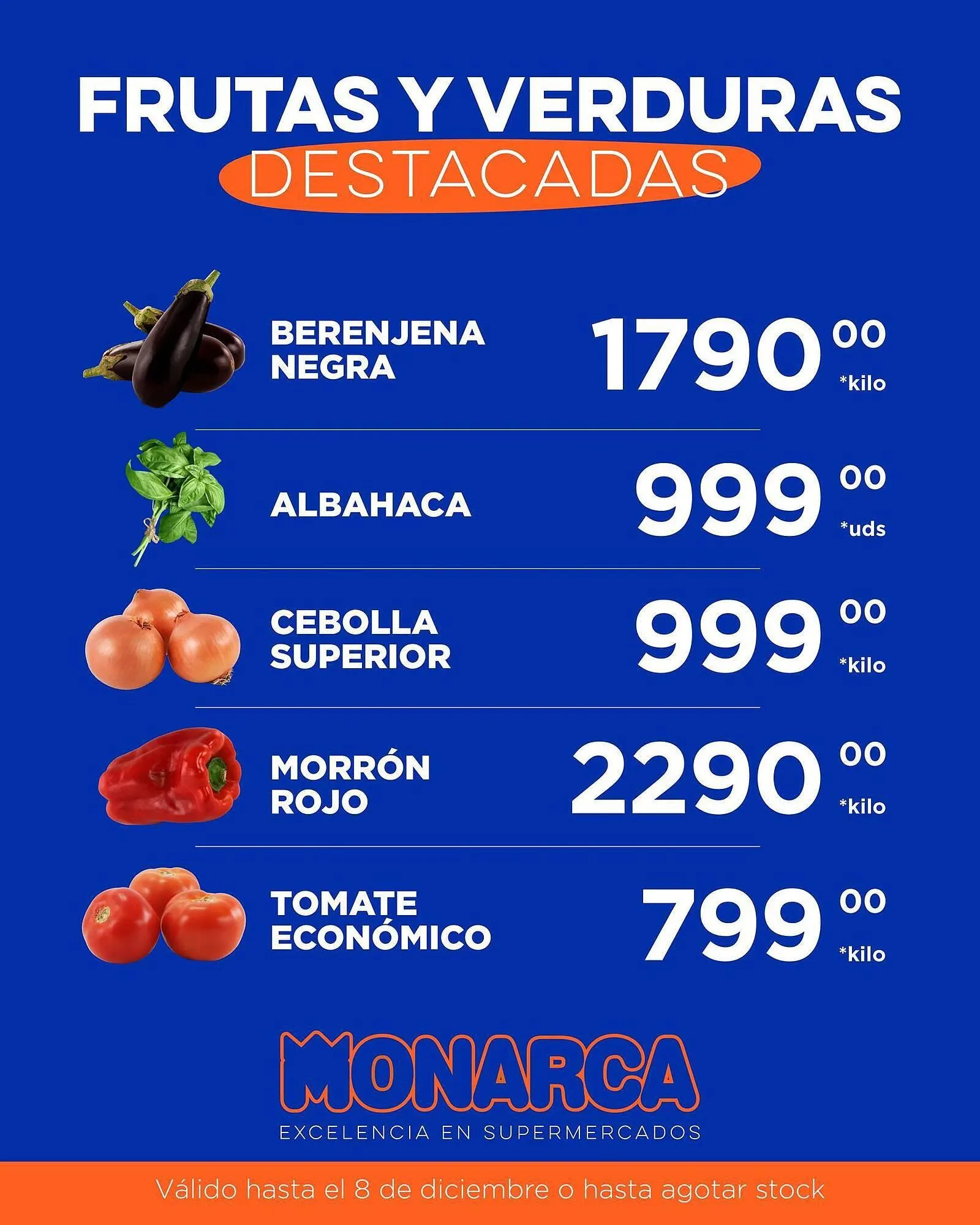 Ofertas de Catálogo Supermercados Monarca 5 de diciembre al 8 de diciembre 2025 - Página 1 del catálogo
